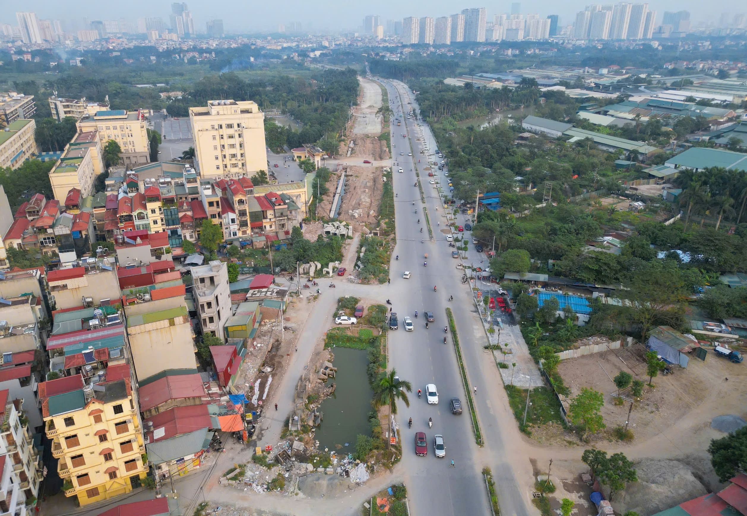 To&agrave;n cảnh tuyến đường 10 l&agrave;n xe kết nối T&acirc;y hồ T&acirc;y với Sơn T&acirc;y- Ảnh 7.