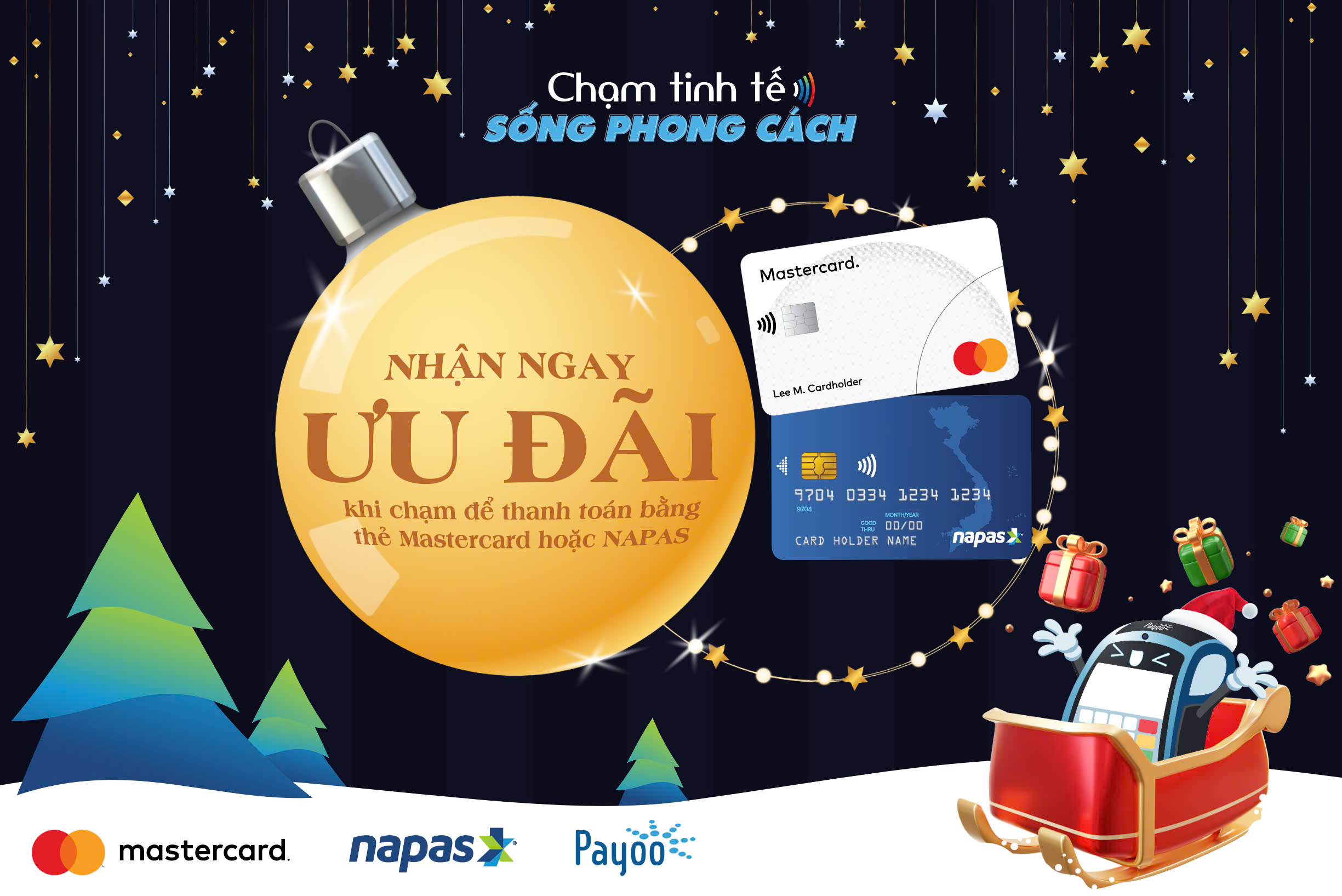 NAPAS, Mastercard và Payoo tung ưu đãi khuấy động mùa khuyến mãi cuối năm- Ảnh 1. NAPAS, Mastercard và Payoo tung ưu đãi khuấy động mùa khuyến mãi cuối năm- Ảnh 1.