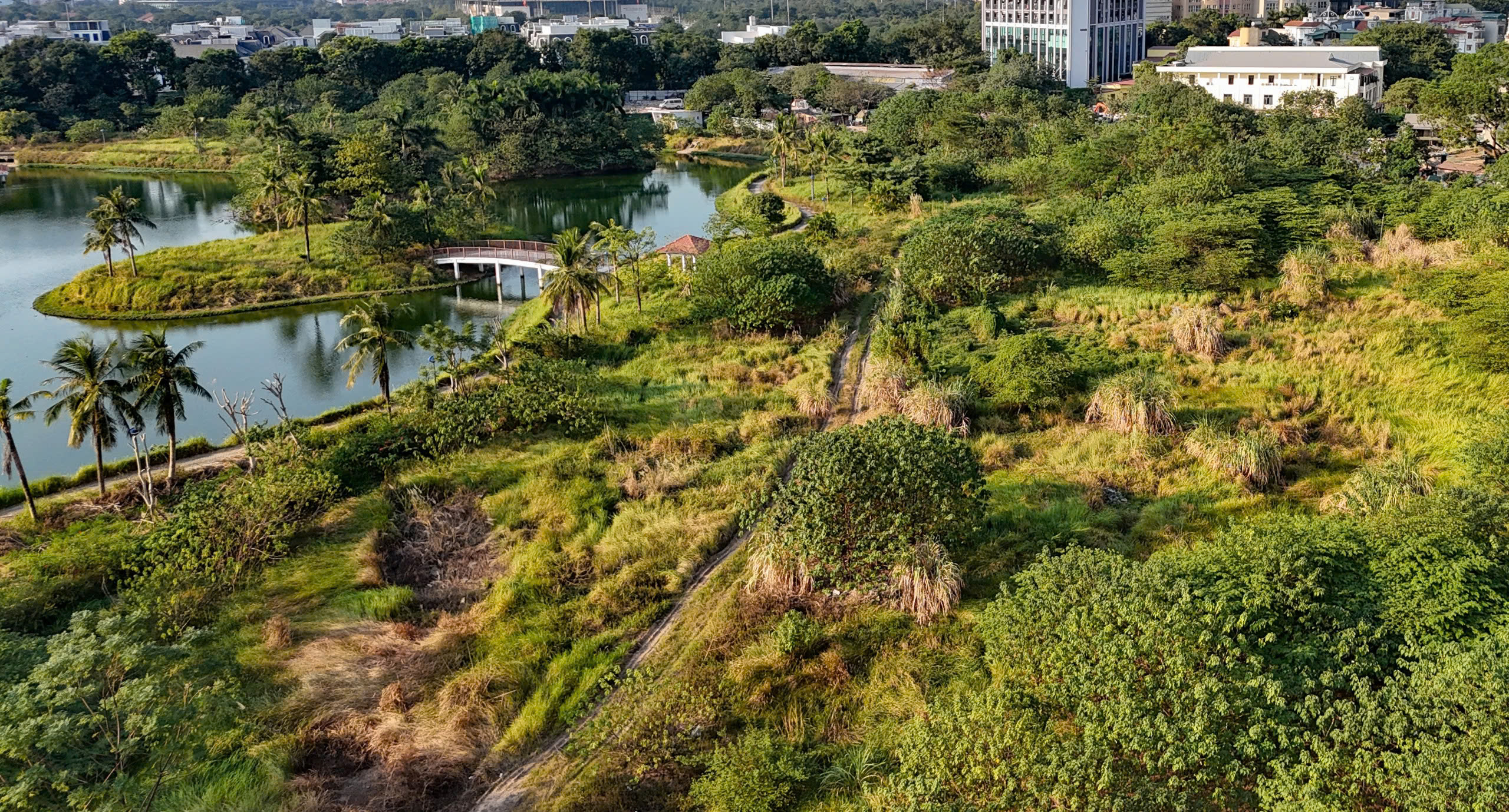 Toàn cảnh công viên gần 3,5 nghìn tỷ đồng chậm tiến độ nhiều năm - Ảnh 3. Toàn cảnh công viên gần 3,5 nghìn tỷ đồng chậm tiến độ nhiều năm - Ảnh 3.