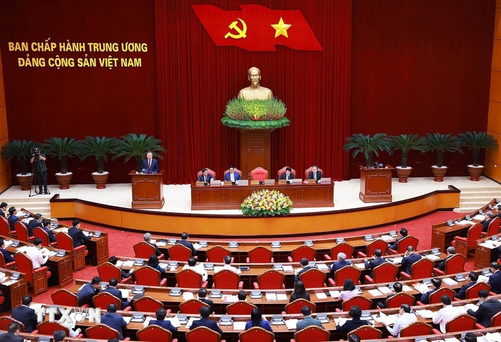 Khai mạc Hội nghị TW kh&oacute;a XIII, quyết định một số vấn đề về c&ocirc;ng t&aacute;c c&aacute;n bộ- Ảnh 3.