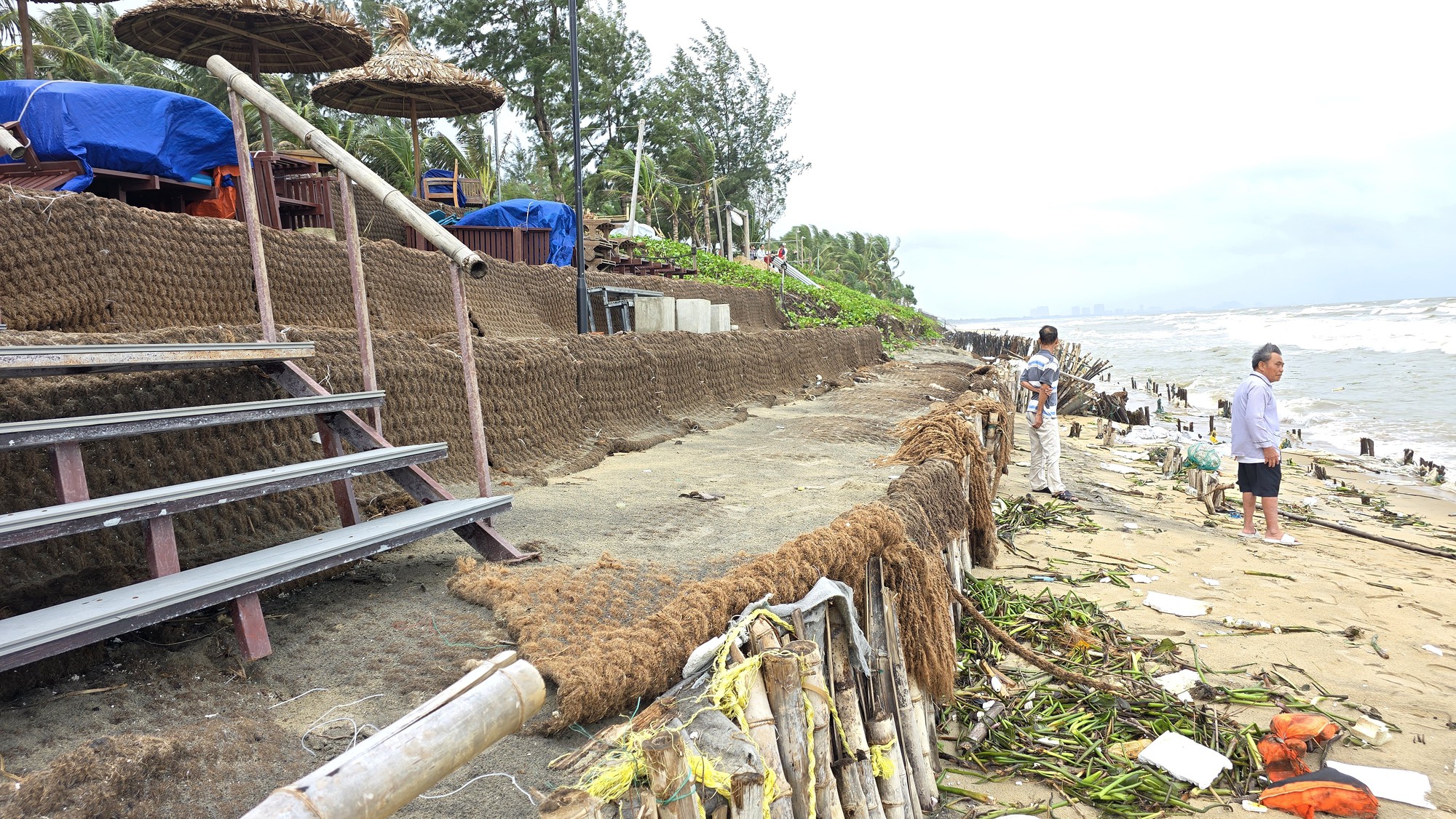 H&agrave;ng trăm m&eacute;t bờ biển Hội An sạt lở nghi&ecirc;m trọng- Ảnh 9.