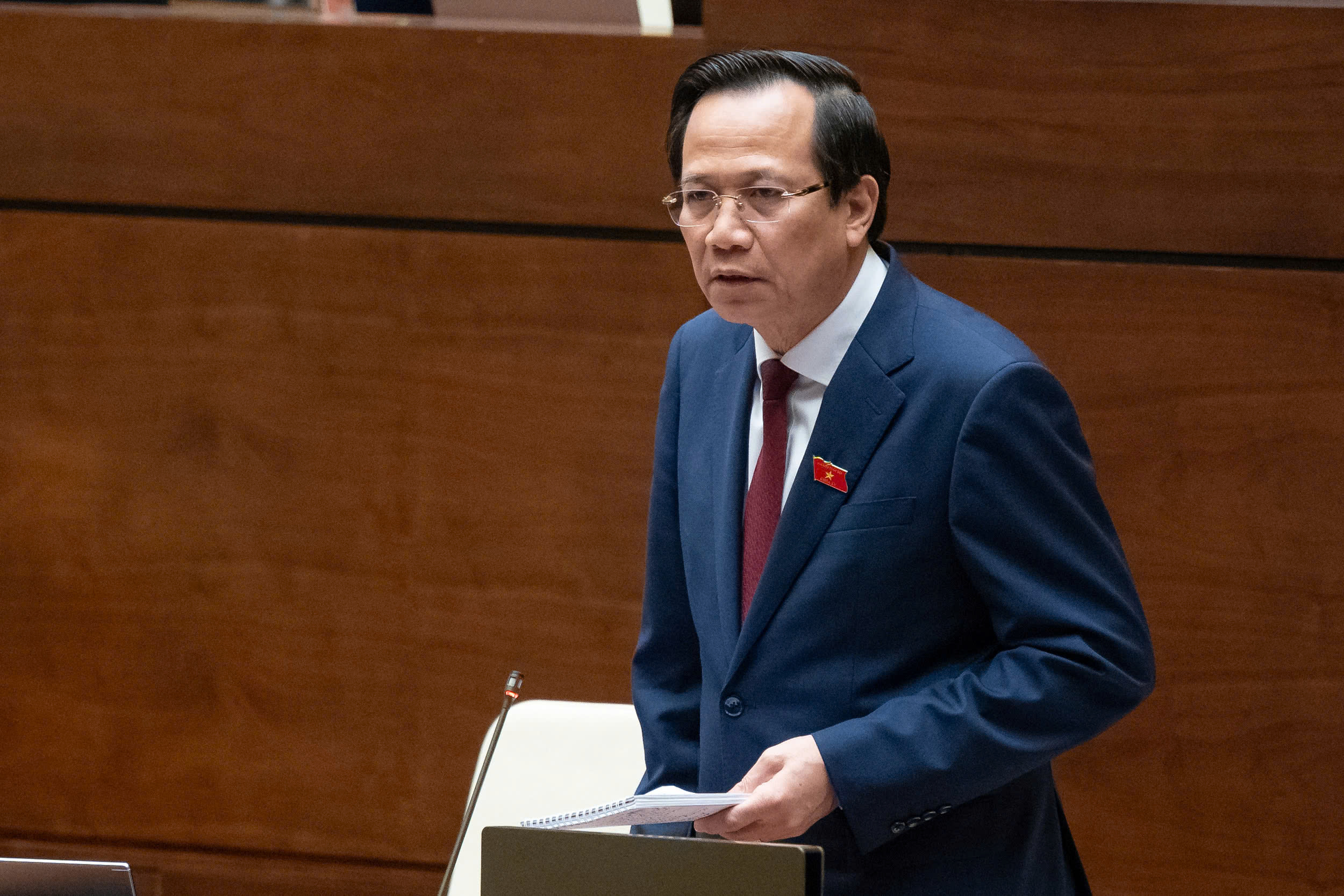 Bộ trưởng Đ&agrave;o Ngọc Dung: Sửa Luật Việc l&agrave;m cần lấy người lao động l&agrave; trọng t&acirc;m- Ảnh 3.