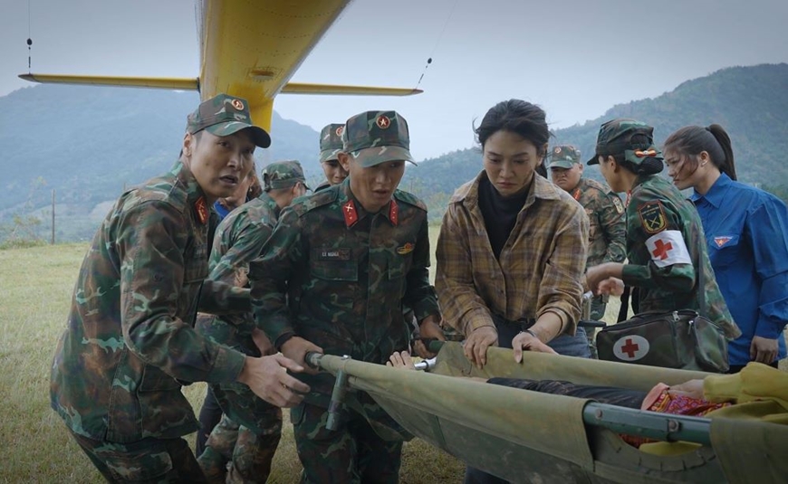 "Kh&ocirc;ng thời gian" ph&aacute;t s&oacute;ng VTV1: Bộ phim về người l&iacute;nh được đầu tư kỹ lưỡng- Ảnh 1.