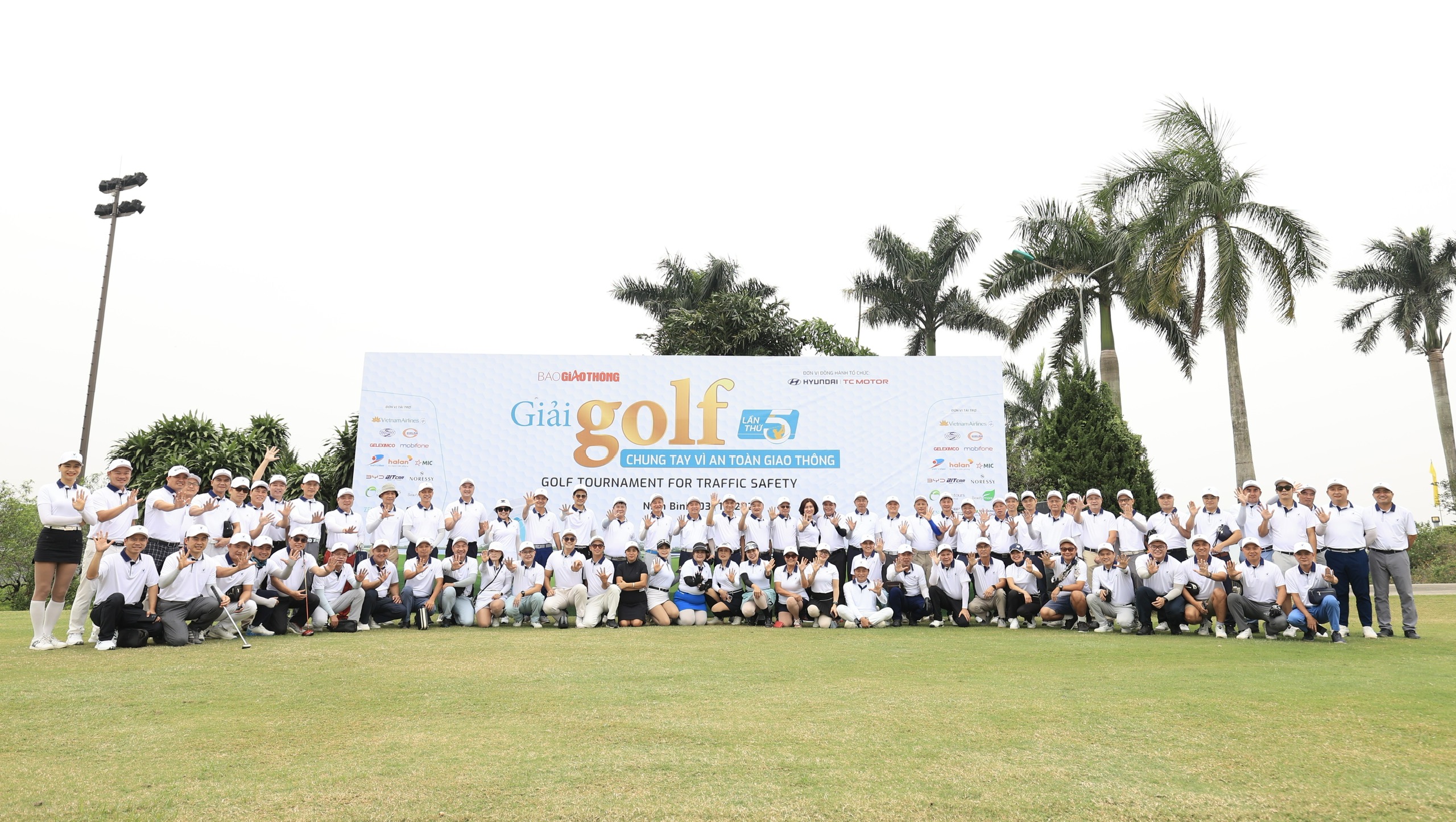 Hơn 200 golfer tranh t&agrave;i tại Giải Golf Chung tay v&igrave; ATGT năm 2024- Ảnh 1.