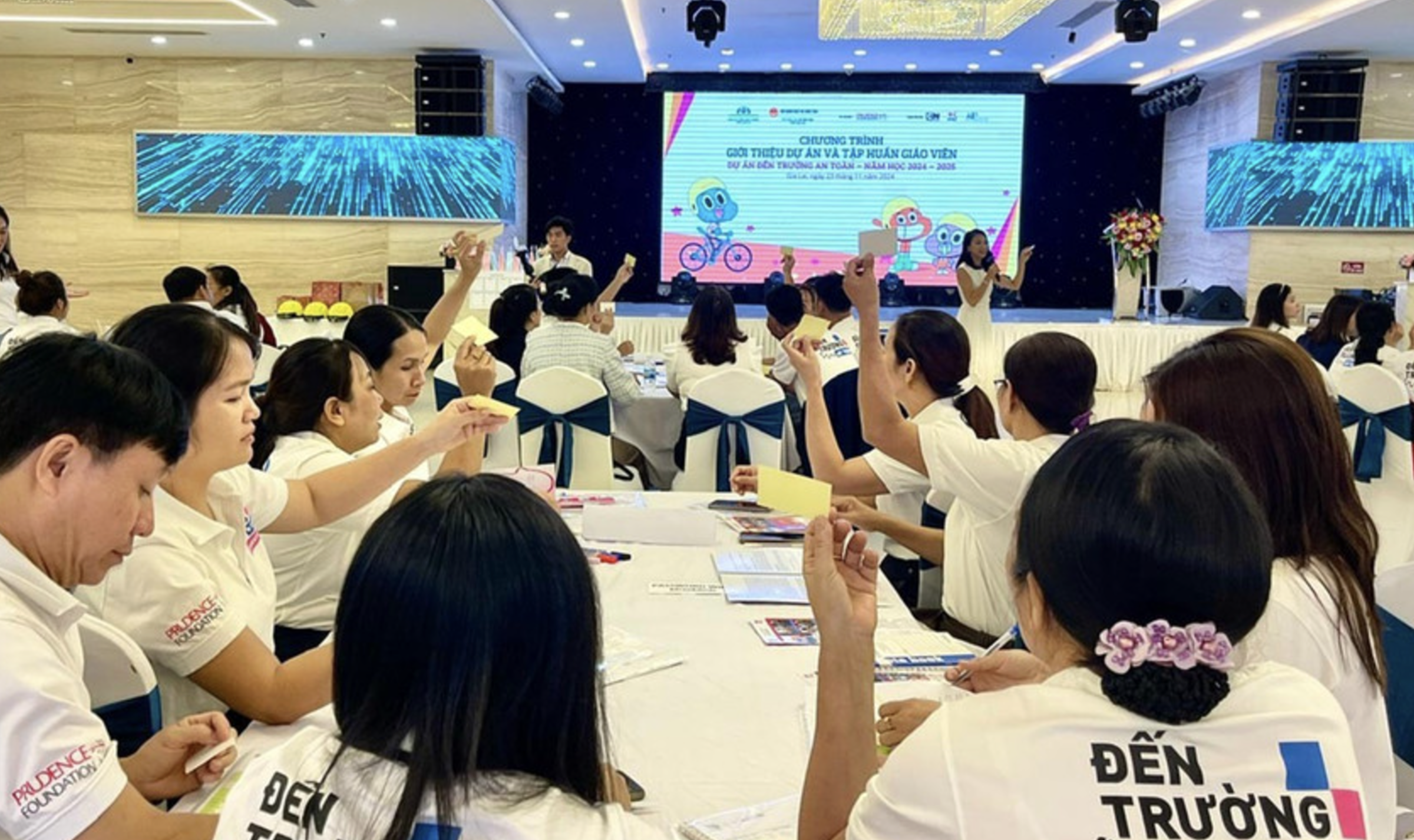 Gia Lai: Trang bị phương pháp giảng dạy mới về ATGT cho giáo viên- Ảnh 1. Gia Lai: Trang bị phương pháp giảng dạy mới về ATGT cho giáo viên- Ảnh 1.