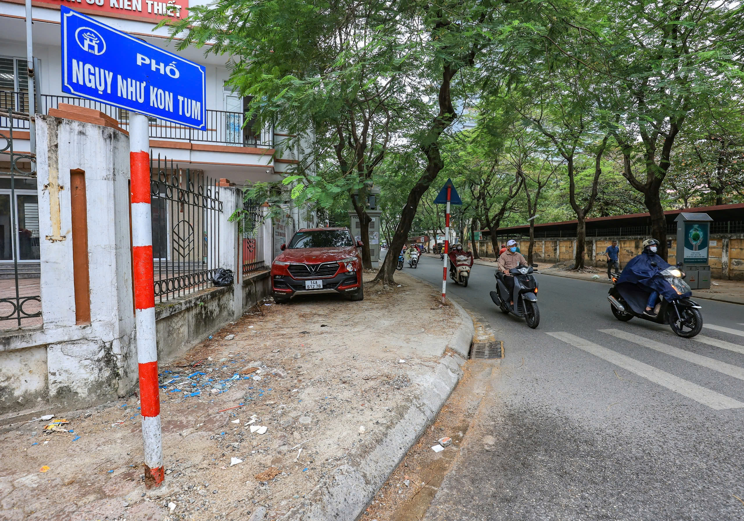 Phố Ngụy Như Kon Tum trước ng&agrave;y cải tạo, n&acirc;ng cấp- Ảnh 1.