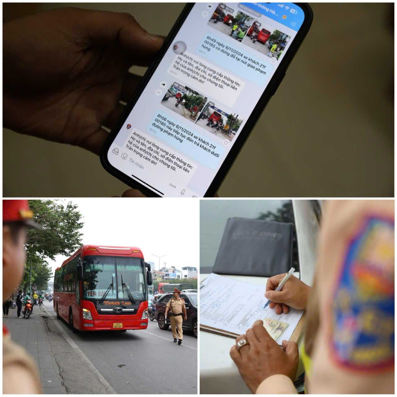 Từ phản ánh qua zalo, gần 2.400 tài xế bị CSGT Hà Nội xử phạt- Ảnh 1. Từ phản ánh qua zalo, gần 2.400 tài xế bị CSGT Hà Nội xử phạt- Ảnh 1.