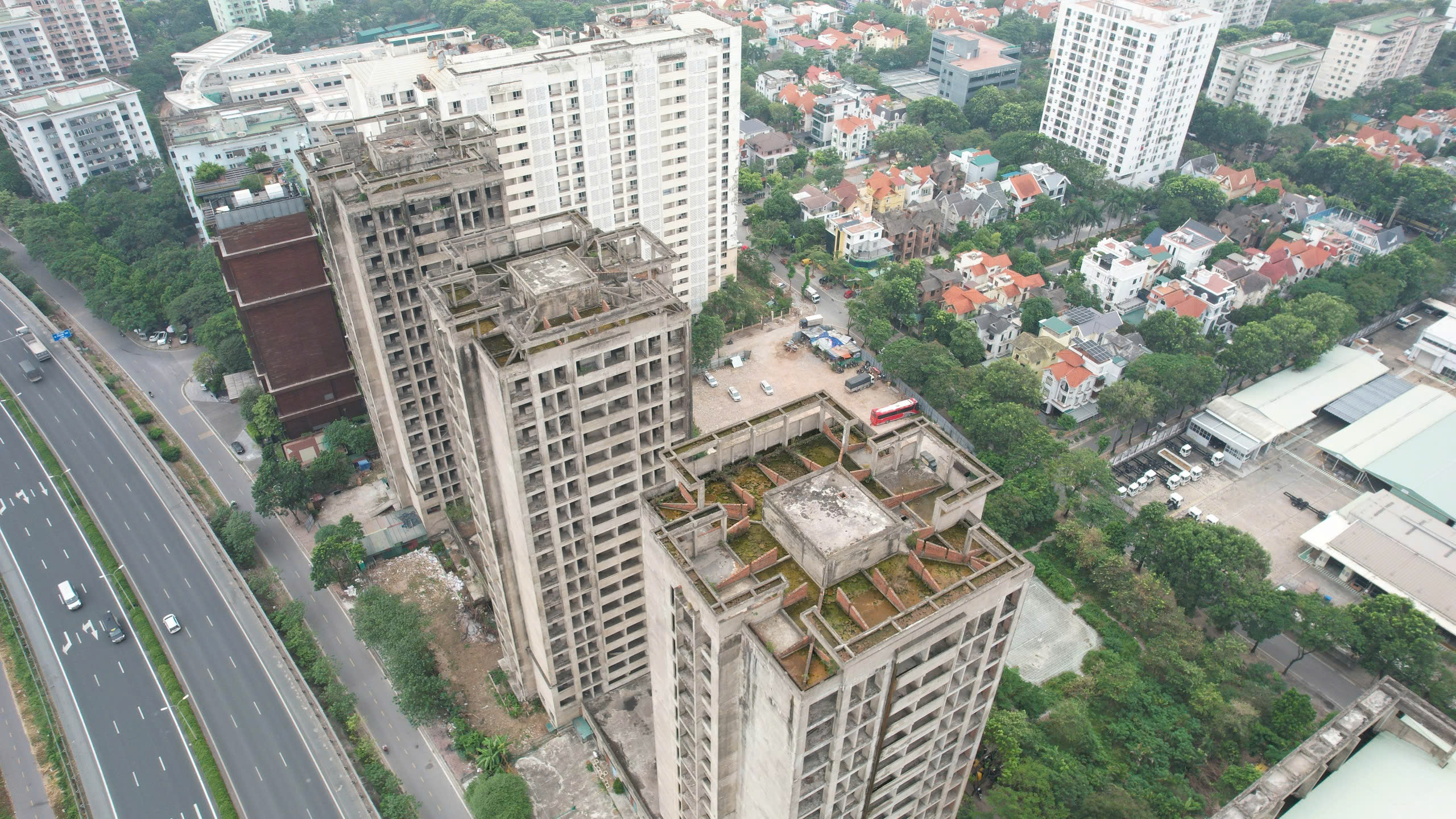 Hiện trạng khu nhà ở sinh viên nghìn tỷ đồng được cải tạo làm nhà ở xã hội- Ảnh 1. Hiện trạng khu nhà ở sinh viên nghìn tỷ đồng được cải tạo làm nhà ở xã hội- Ảnh 1.