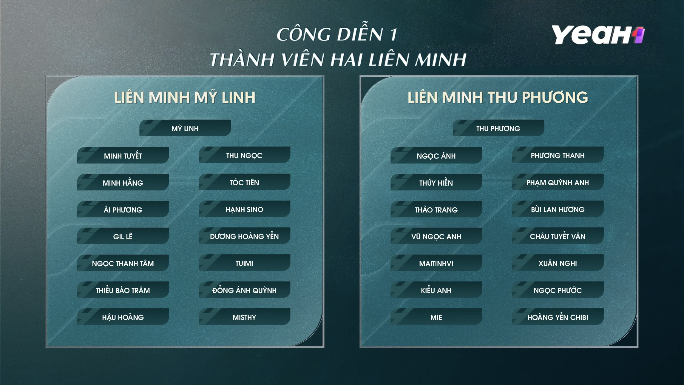 Hai Li&ecirc;n minh Thu Phương - Mỹ Linh.