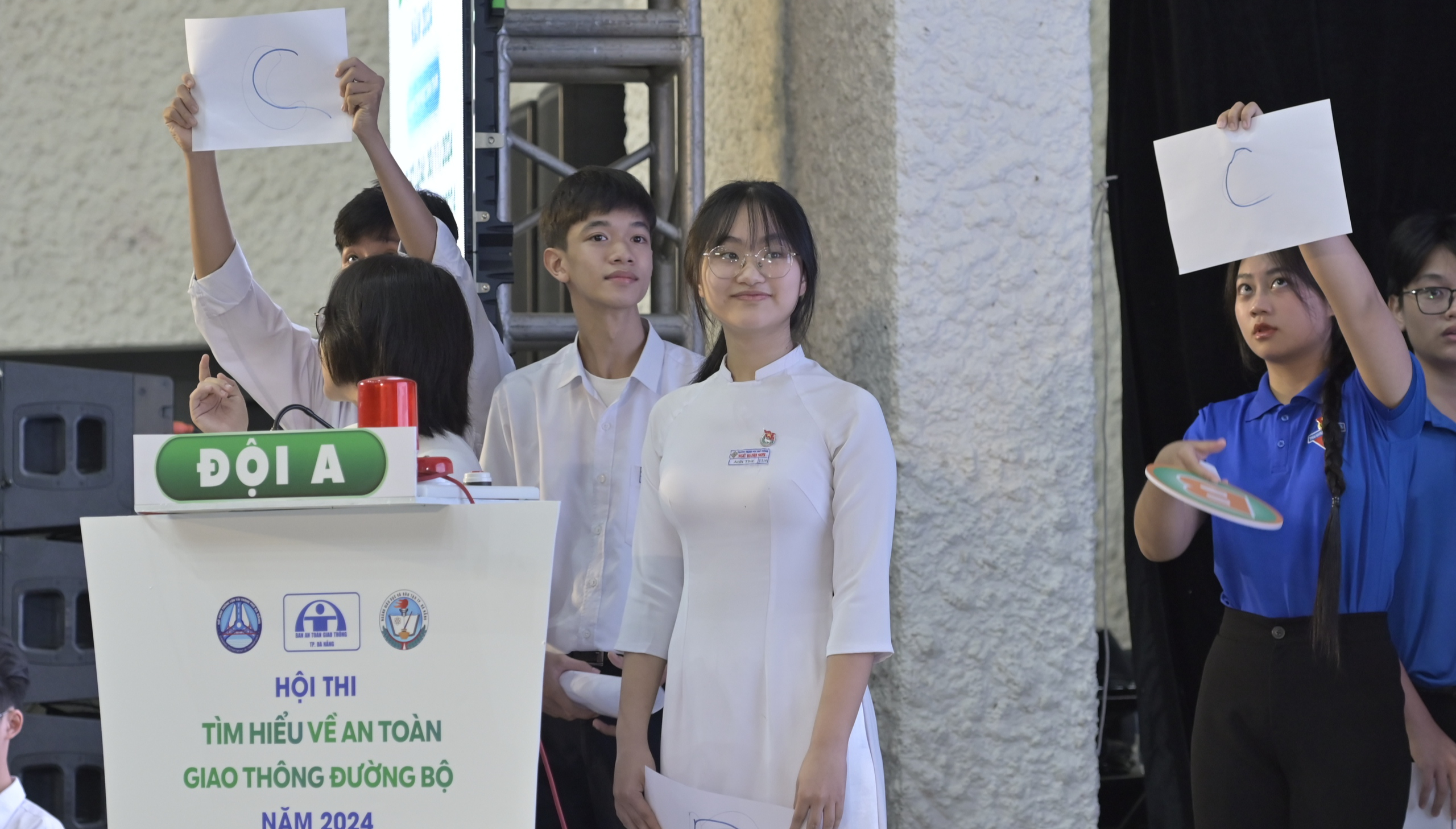 Đ&agrave; Nẵng: X&aacute;c định 7 đội v&agrave;o chung kết Hội thi T&igrave;m hiểu về an to&agrave;n giao th&ocirc;ng đường bộ- Ảnh 1.