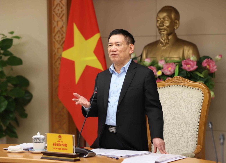 Ph&oacute; thủ tướng Hồ Đức Phớc họp về phương &aacute;n bổ sung vốn điều lệ cho VEC- Ảnh 2.