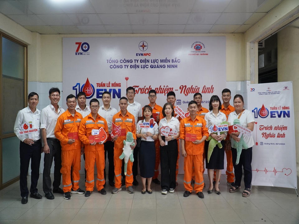 C&ocirc;ng ty Điện lực Quảng Ninh: Nhiều hoạt động &yacute; nghĩa trong th&aacute;ng tri &acirc;n kh&aacute;ch h&agrave;ng 2024- Ảnh 1.