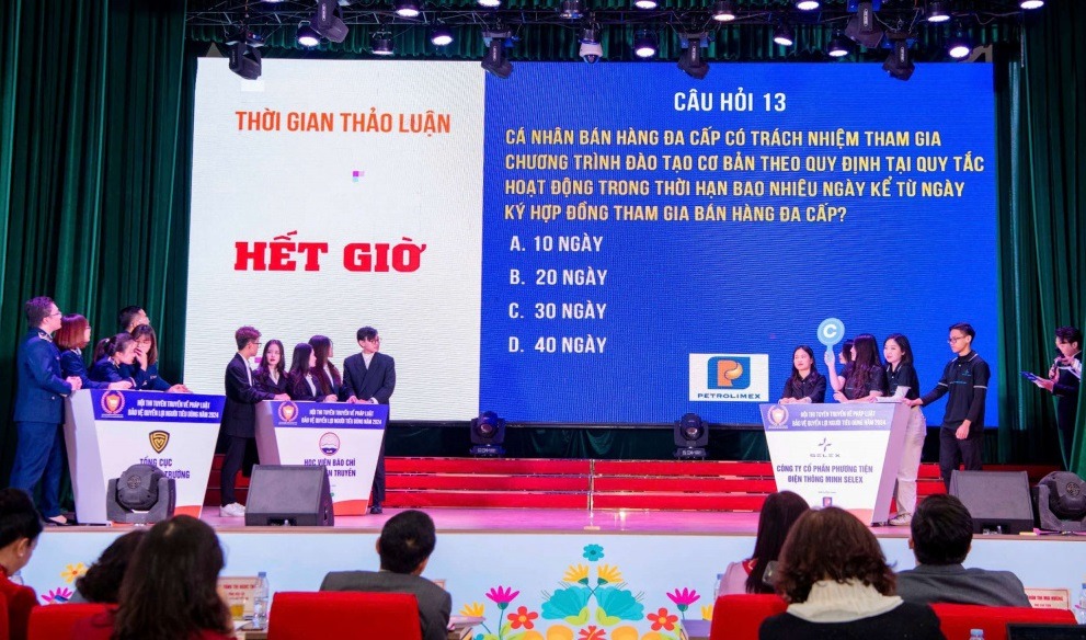 Ng&agrave;nh QLTT d&agrave;nh giải nhất cuộc thi Tuy&ecirc;n truyền ph&aacute;p luật bảo vệ quyền lợi người ti&ecirc;u d&ugrave;ng- Ảnh 2.