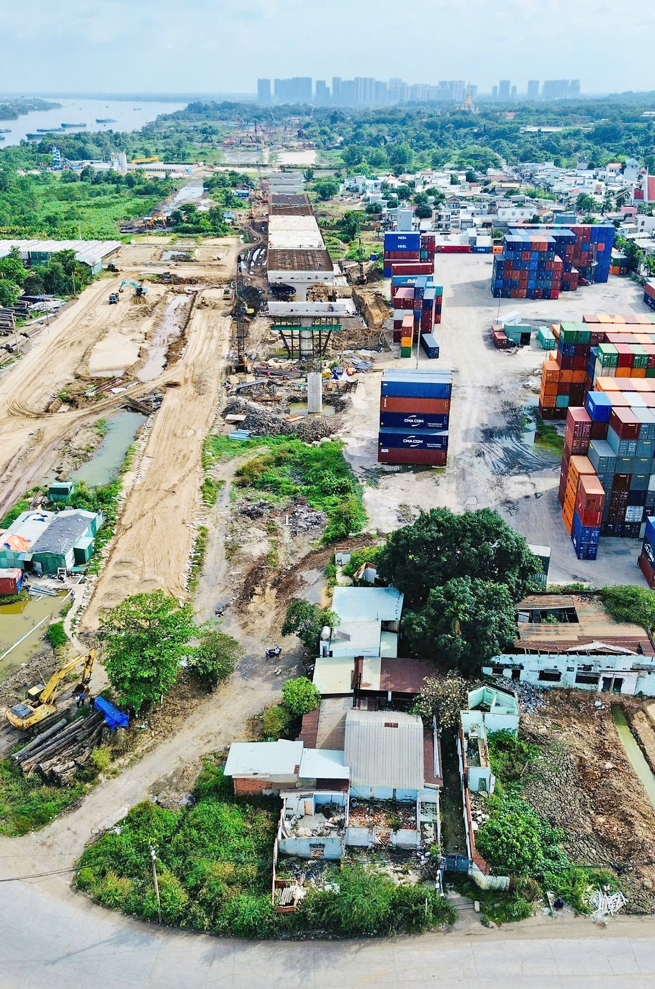 TP.HCM: Nh&agrave; thầu tuyến V&agrave;nh đai 3 vừa l&agrave;m vừa ng&oacute;ng mặt bằng- Ảnh 2.