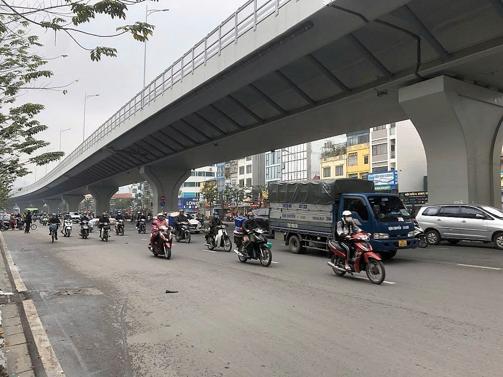 H&agrave; Nội tổ chức lại giao th&ocirc;ng đường Minh Khai, người d&acirc;n đi lại thế n&agrave;o?- Ảnh 1.