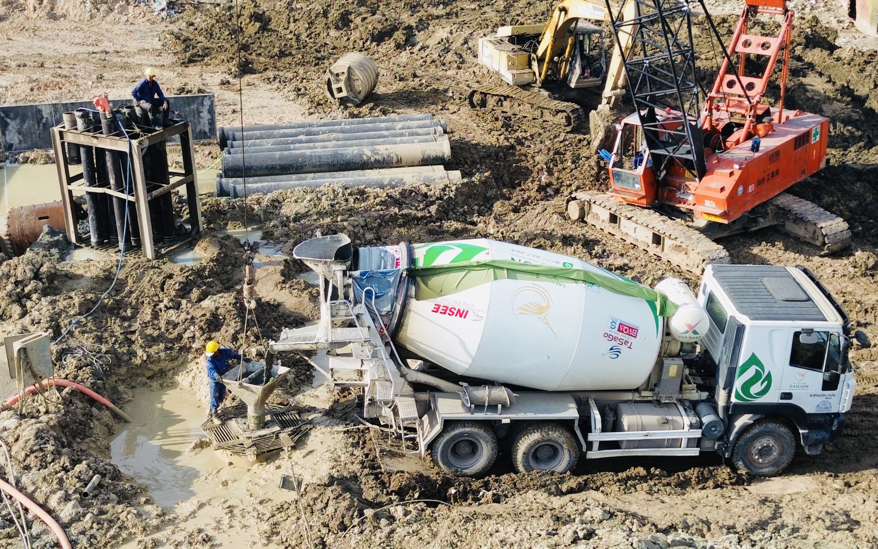 Tăng tốc thi c&ocirc;ng n&uacute;t giao phức tạp nhất dự &aacute;n V&agrave;nh đai 3 TP.HCM