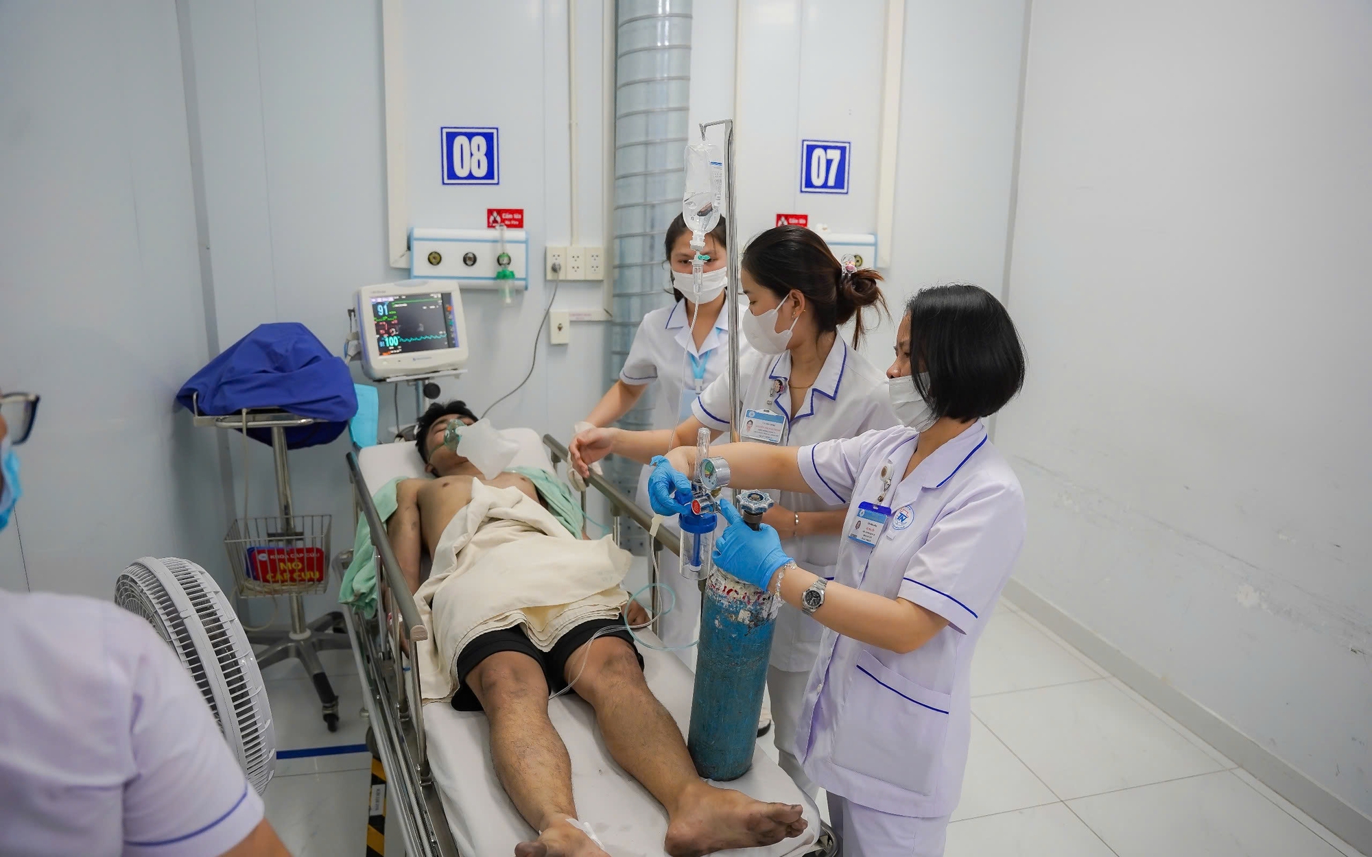 Sức khoẻ c&aacute;c nạn nh&acirc;n vụ ch&aacute;y nh&agrave; ở quận T&acirc;n B&igrave;nh, TP.HCM hiện ra sao?