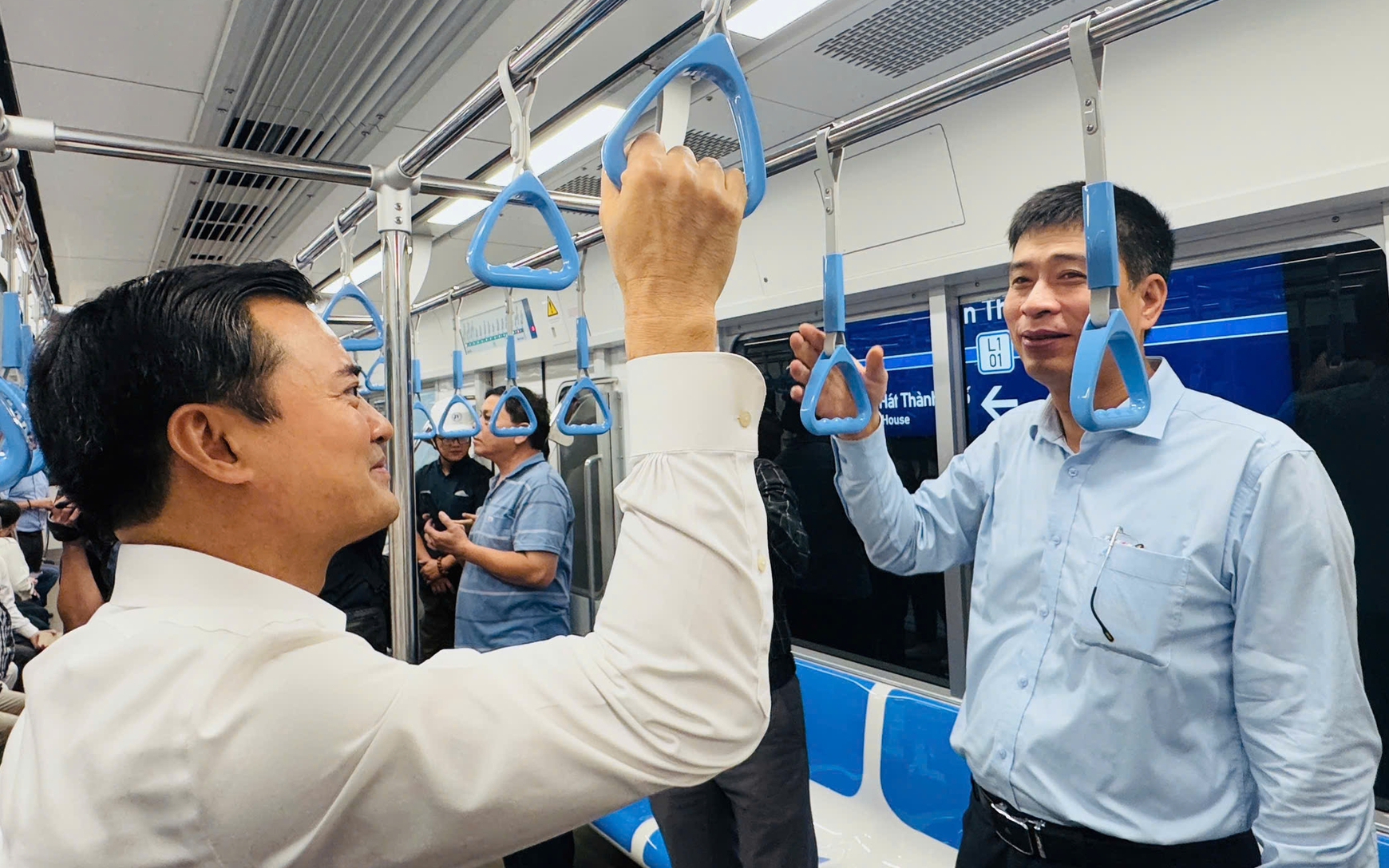 H&igrave;nh ảnh metro số 1 trước ng&agrave;y vận h&agrave;nh ch&iacute;nh thức