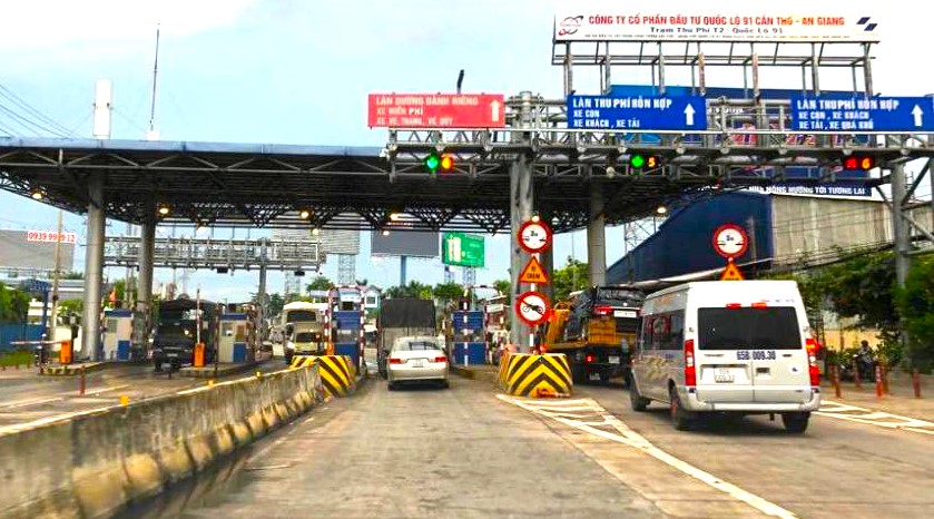 Bộ GTVT n&ecirc;u l&yacute; do chưa th&aacute;o dỡ trạm thu ph&iacute; T2 tr&ecirc;n QL91- Ảnh 1.