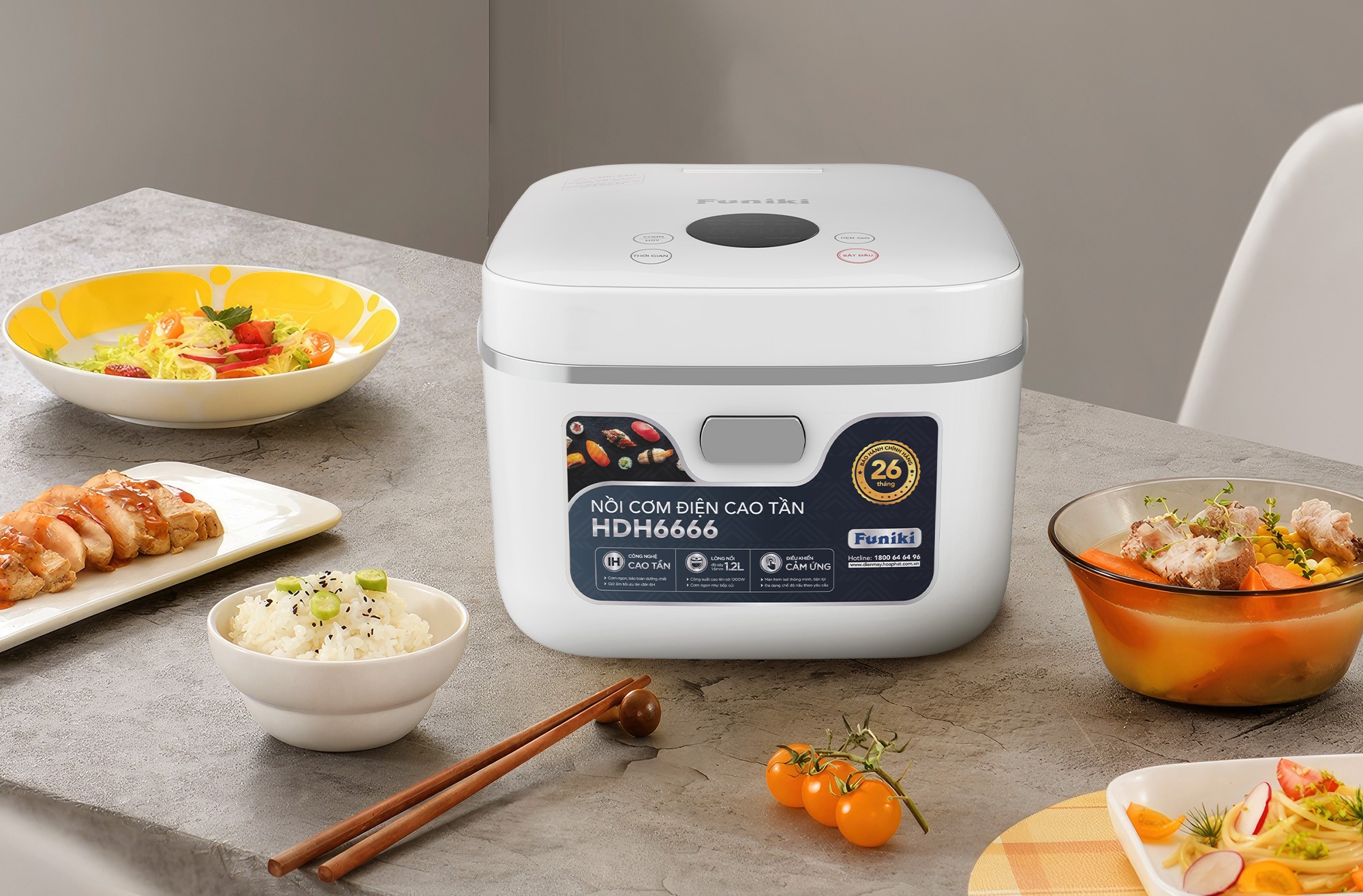 Đ&oacute;n Tết "Nhẹ - Nh&agrave;n - Khỏe" với loạt sản phẩm mới từ Điện m&aacute;y Gia dụng H&ograve;a Ph&aacute;t- Ảnh 5.