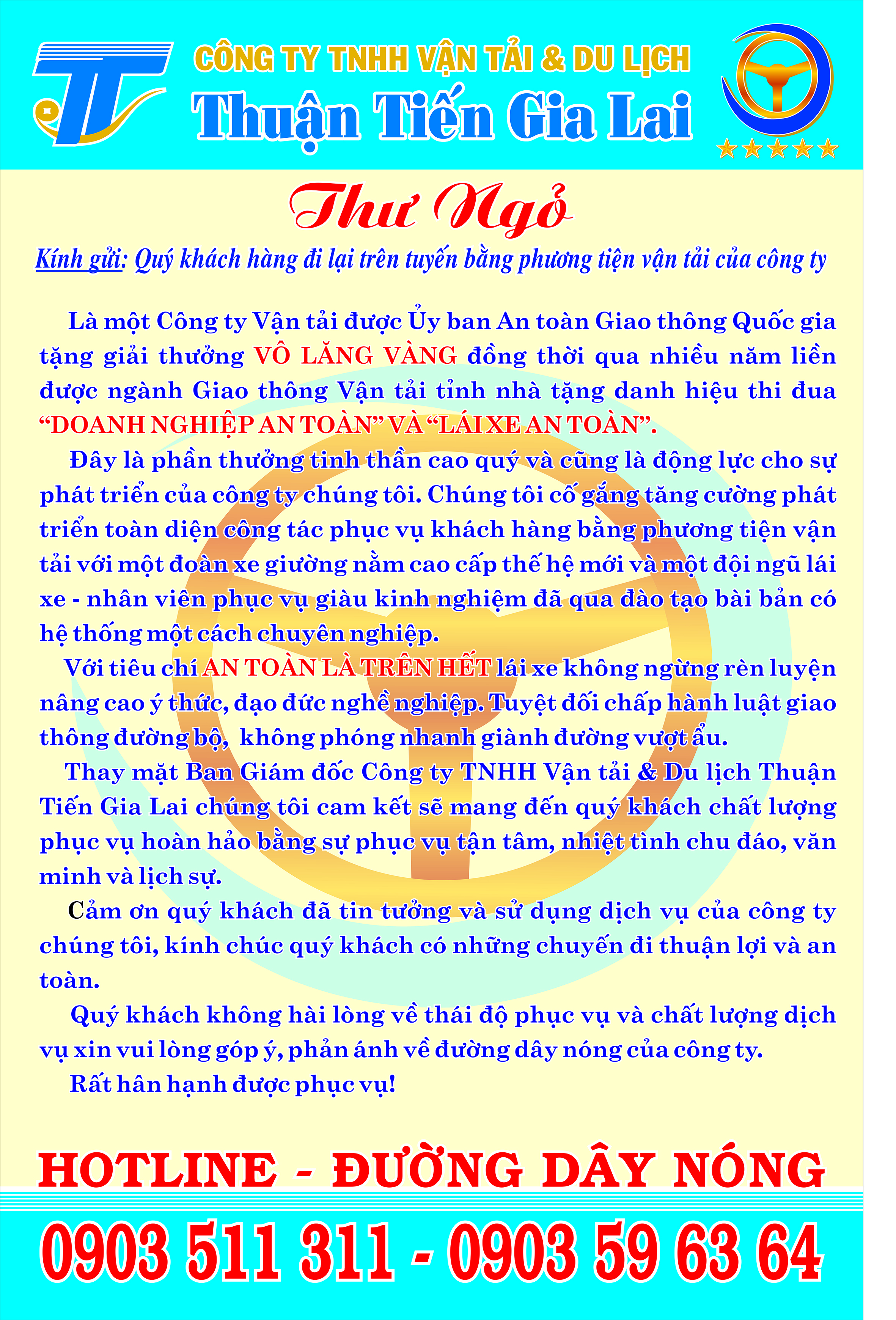 C&ocirc;ng ty TNHH Vận tải & Du lịch Thuận Tiến Gia Lai- Ảnh 1.