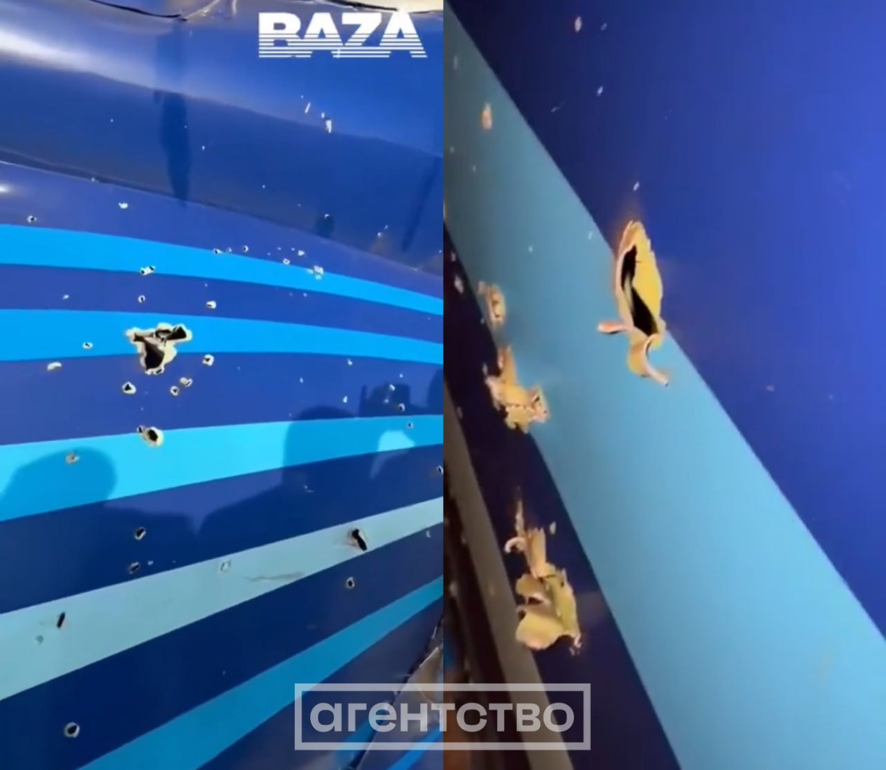 Vụ rơi m&aacute;y bay Azerbaijan ở Kazakhstan: C&oacute; dấu hiệu bị bắn hạ- Ảnh 1.