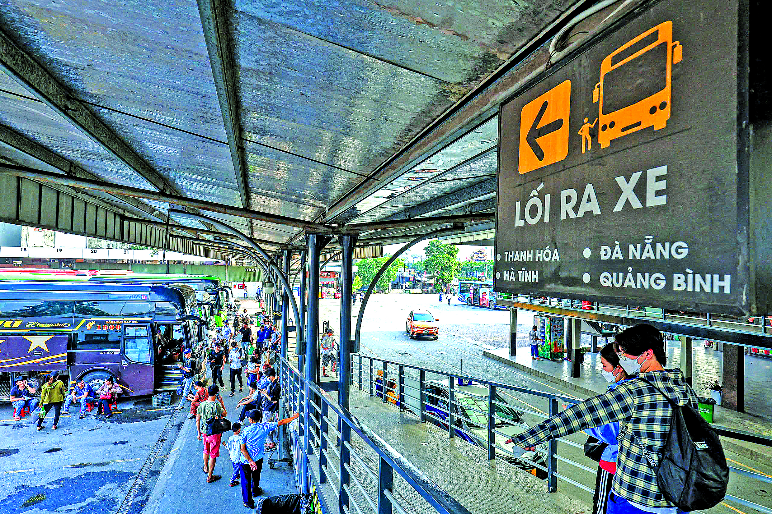 Bến xe khang trang, hiện đại của Thủ đ&ocirc;- Ảnh 1.