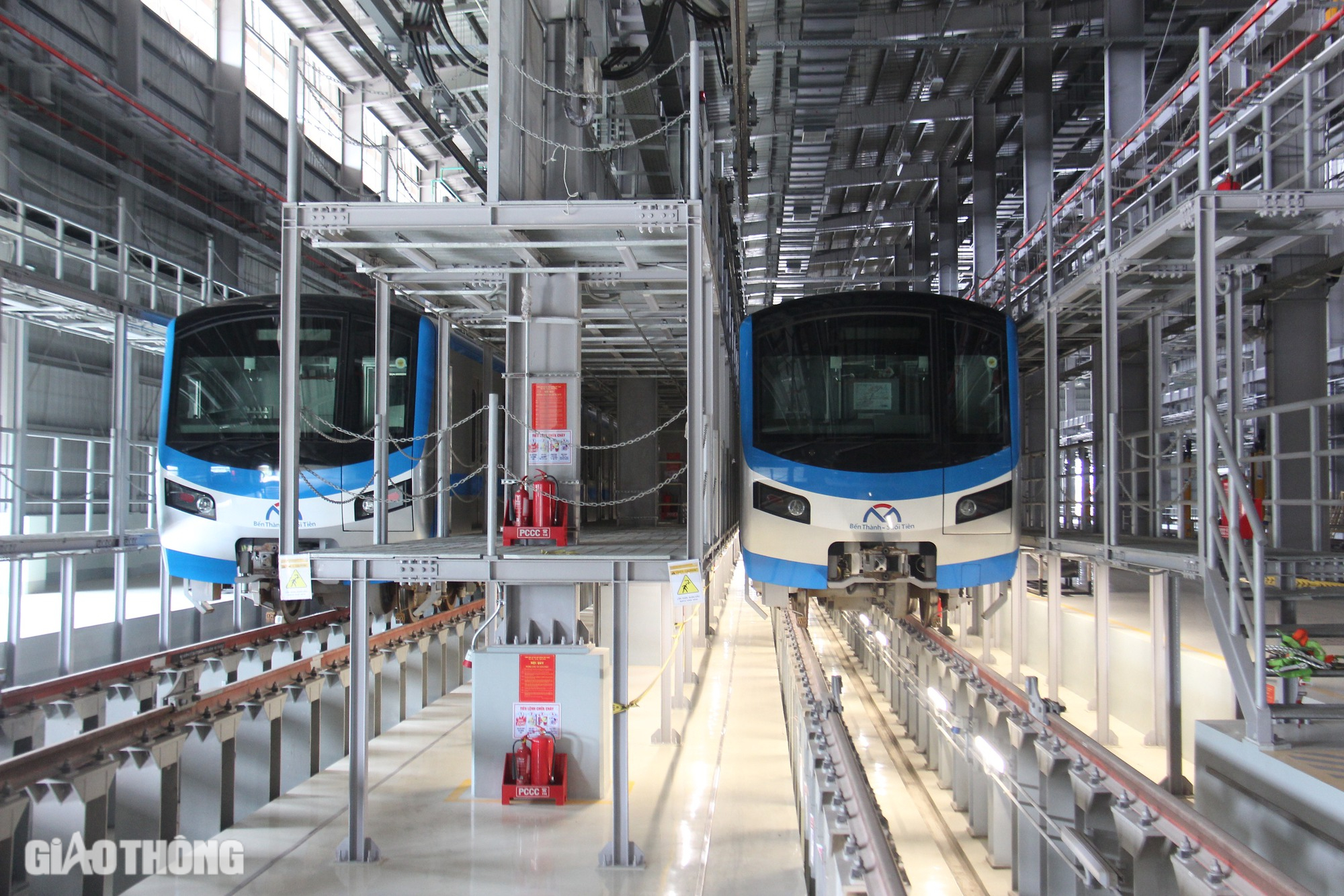 Hậu trường chăm s&oacute;c, bảo dưỡng c&aacute;c đo&agrave;n t&agrave;u metro số 1- Ảnh 2.