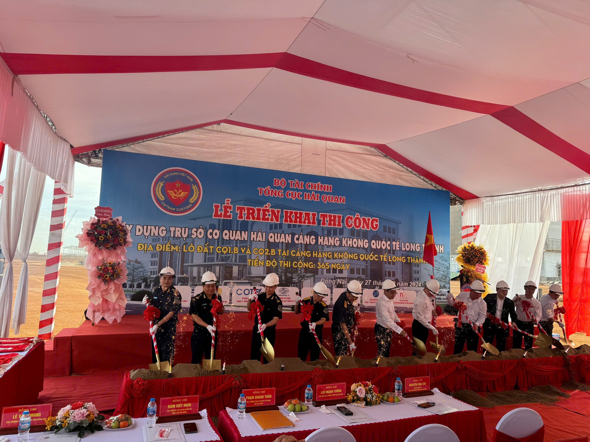 Khởi c&ocirc;ng trụ sở hải quan si&ecirc;u s&acirc;n bay Long Th&agrave;nh- Ảnh 2.