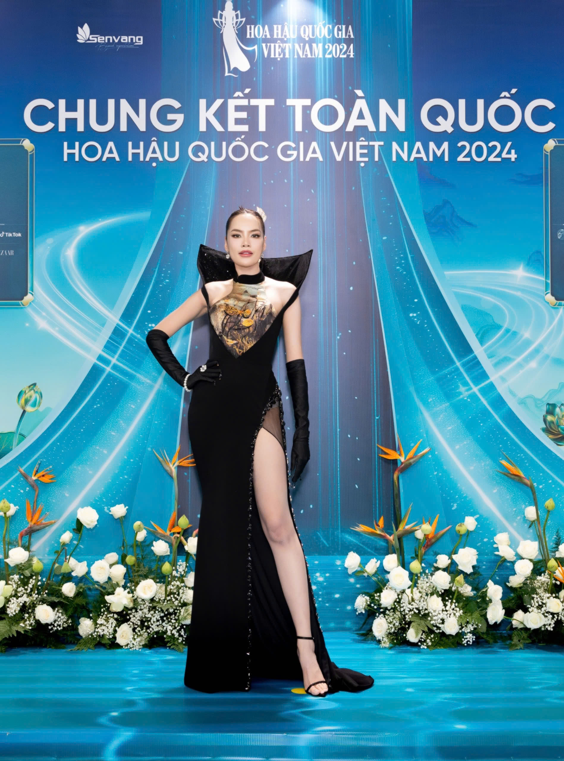 Rực rỡ dàn hoa, á hậu quốc tế tại thảm đỏ Chung kết Hoa hậu Quốc gia Việt Nam 2024- Ảnh 6. Rực rỡ dàn hoa, á hậu quốc tế tại thảm đỏ Chung kết Hoa hậu Quốc gia Việt Nam 2024- Ảnh 6.