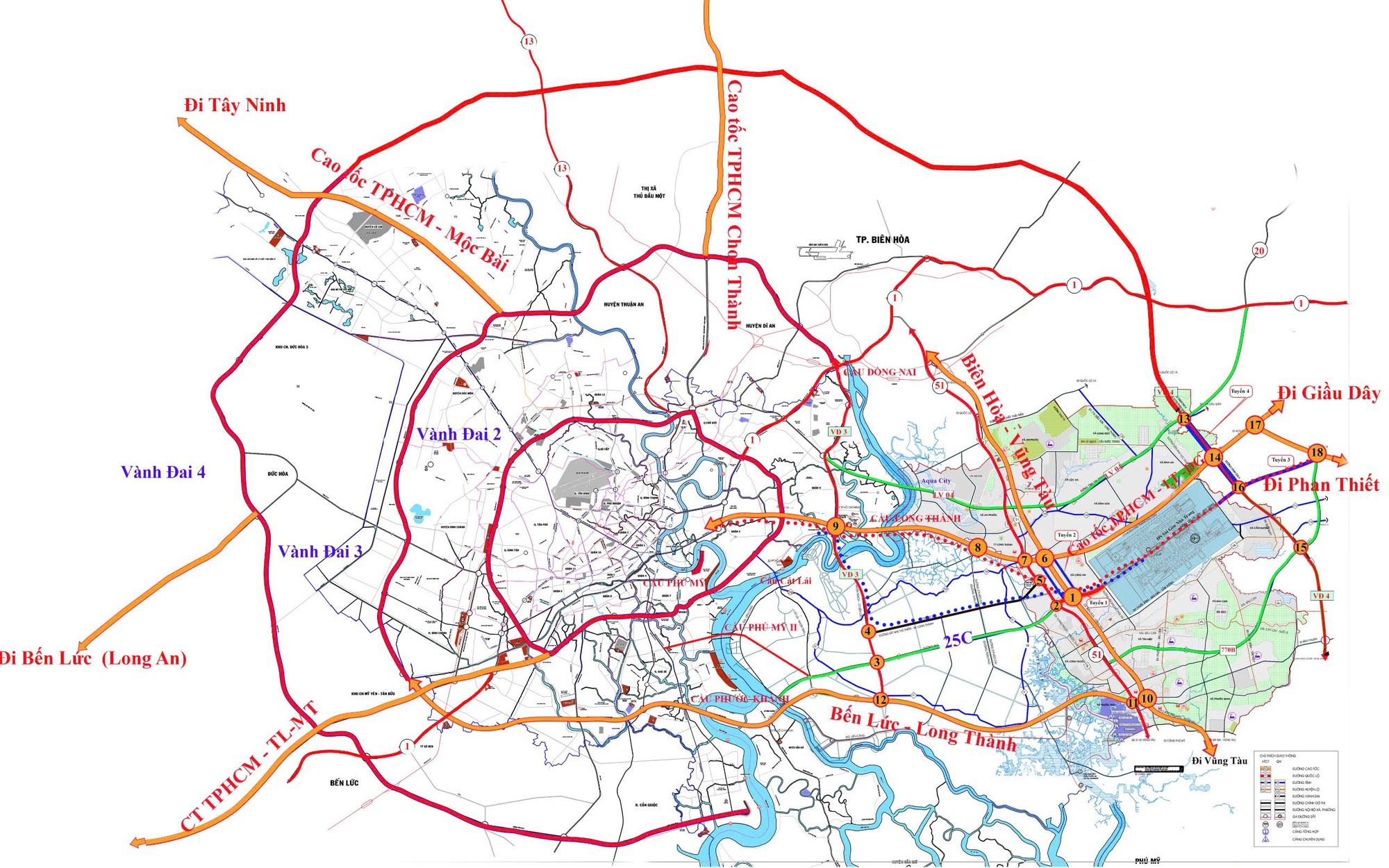 Ngăn nguy cơ thiếu giao th&ocirc;ng kết nối s&acirc;n bay Long Th&agrave;nh: Tăng tốc triển khai quy hoạch