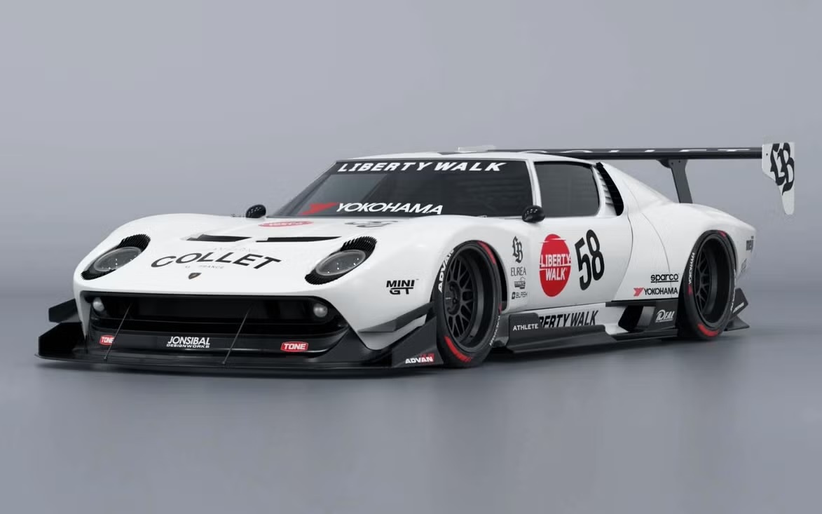 Lamborghini Miura lột x&aacute;c với bộ body kit mới