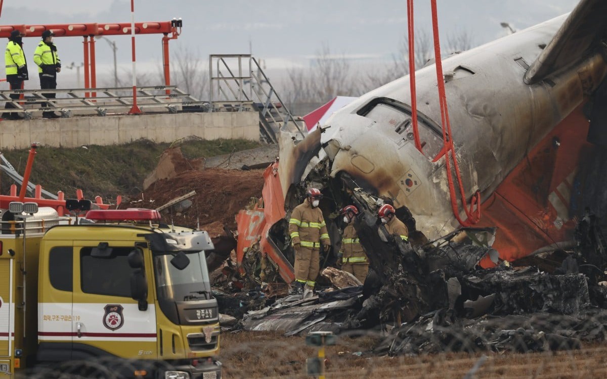 H&agrave;n Quốc thanh tra h&agrave;ng loạt, h&eacute; lộ th&ecirc;m điểm bất thường vụ tai nạn m&aacute;y bay