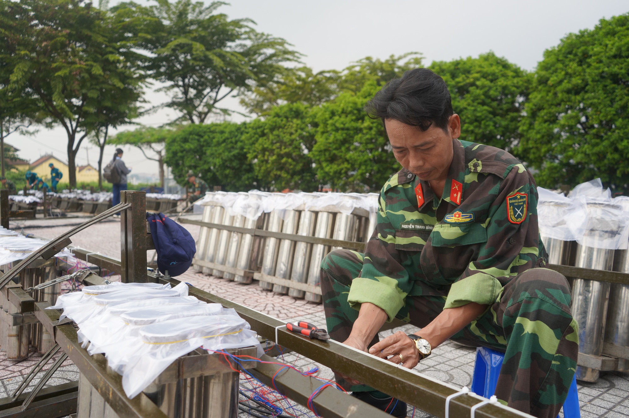 Trận địa ph&aacute;o hoa của TP.HCM sẵn s&agrave;ng khai hỏa ch&agrave;o đ&oacute;n năm mới 2025- Ảnh 6.