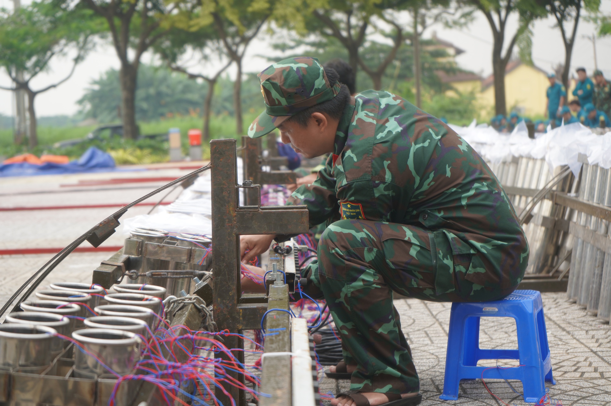 Trận địa ph&aacute;o hoa của TP.HCM sẵn s&agrave;ng khai hỏa ch&agrave;o đ&oacute;n năm mới 2025- Ảnh 7.