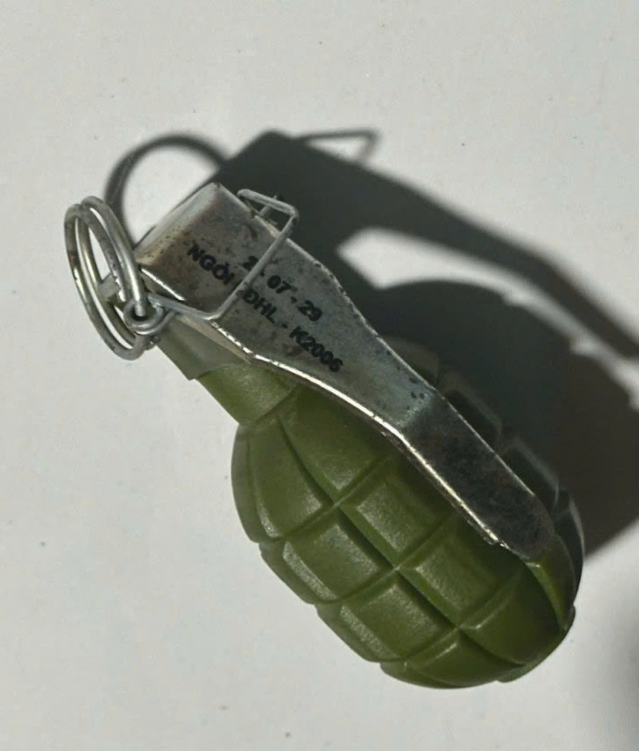 B&igrave;nh Dương: Khởi tố người đ&agrave;n &ocirc;ng mang lựu đạn nhựa đi dọa giết người- Ảnh 2.