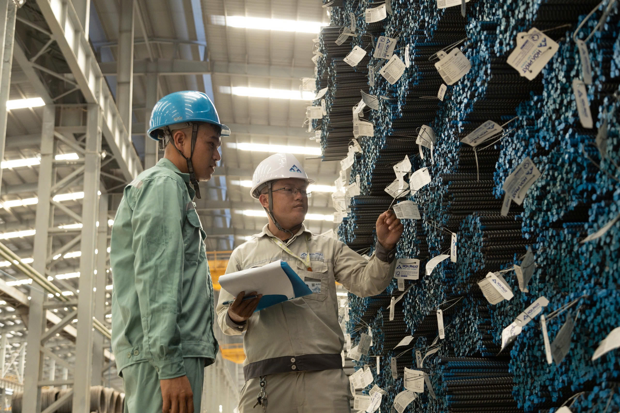 Hòa Phát cấp hơn 5.000 tấn thép xây dựng cho dự án Khu phức hợp Đại sứ quán Hoa Kỳ- Ảnh 1. Hòa Phát cấp hơn 5.000 tấn thép xây dựng cho dự án Khu phức hợp Đại sứ quán Hoa Kỳ- Ảnh 1.