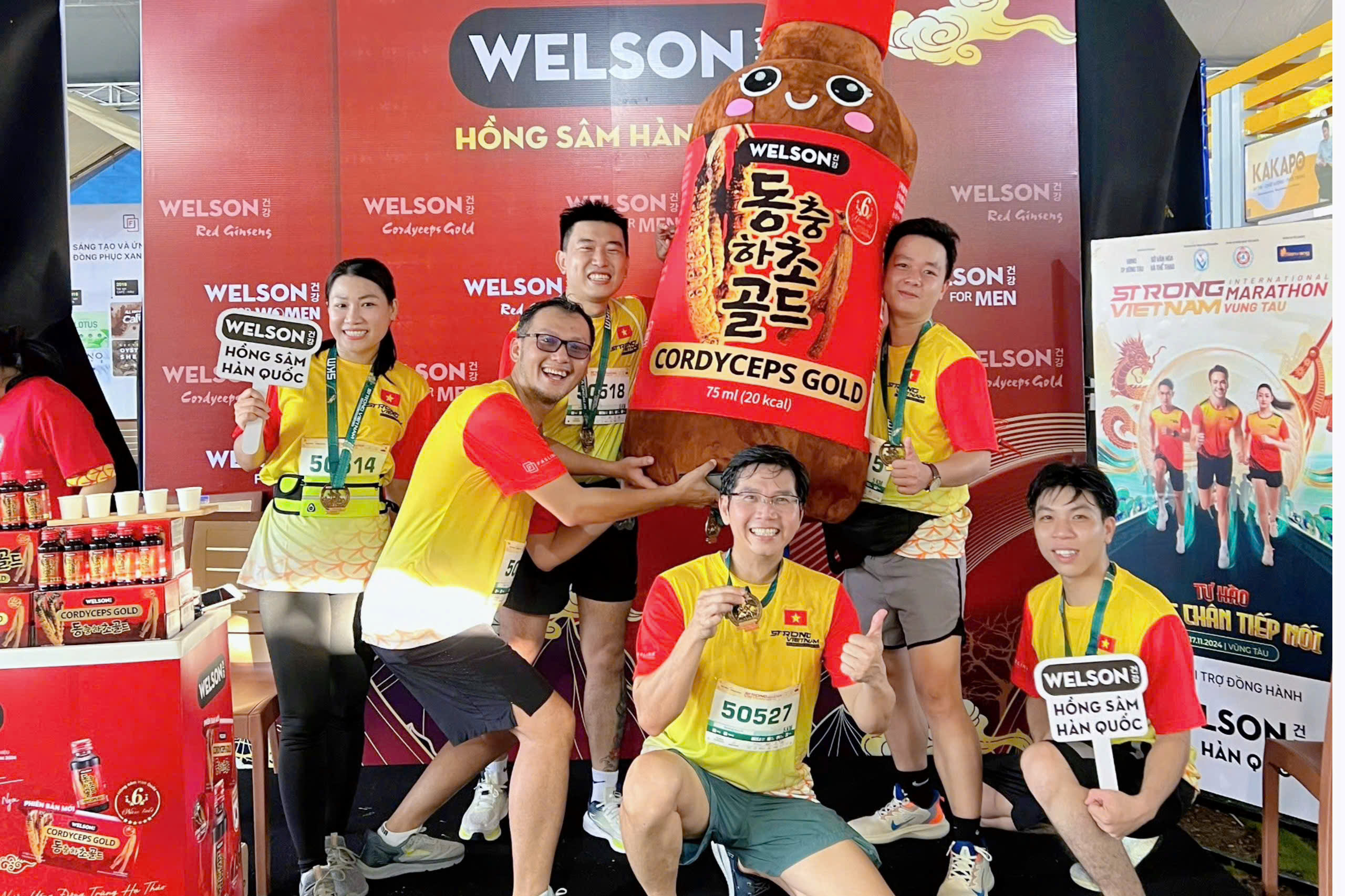 Welson H&agrave;n Quốc đồng h&agrave;nh c&ugrave;ng Giải Marathon Strong Vietnam 2024- Ảnh 9.