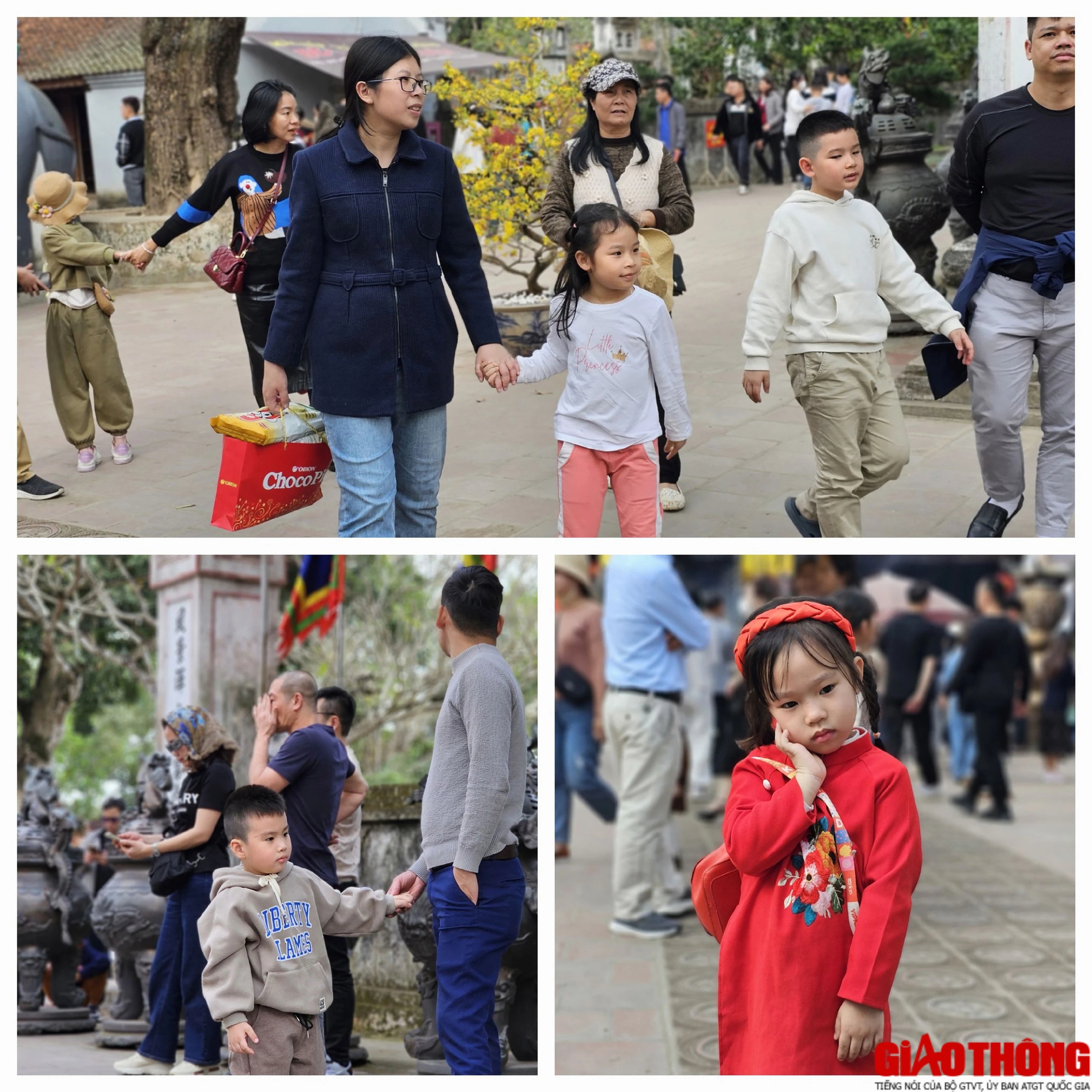 Đền Trần đ&ocirc;ng k&iacute;n kh&aacute;ch d&acirc;ng hương, xin lộc đầu năm - Ảnh 9.