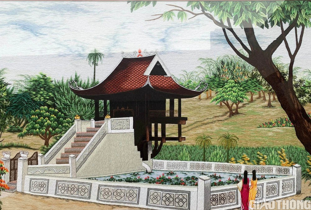 Hồn qu&ecirc; trong những bức tranh th&ecirc;u tay - Ảnh 6.