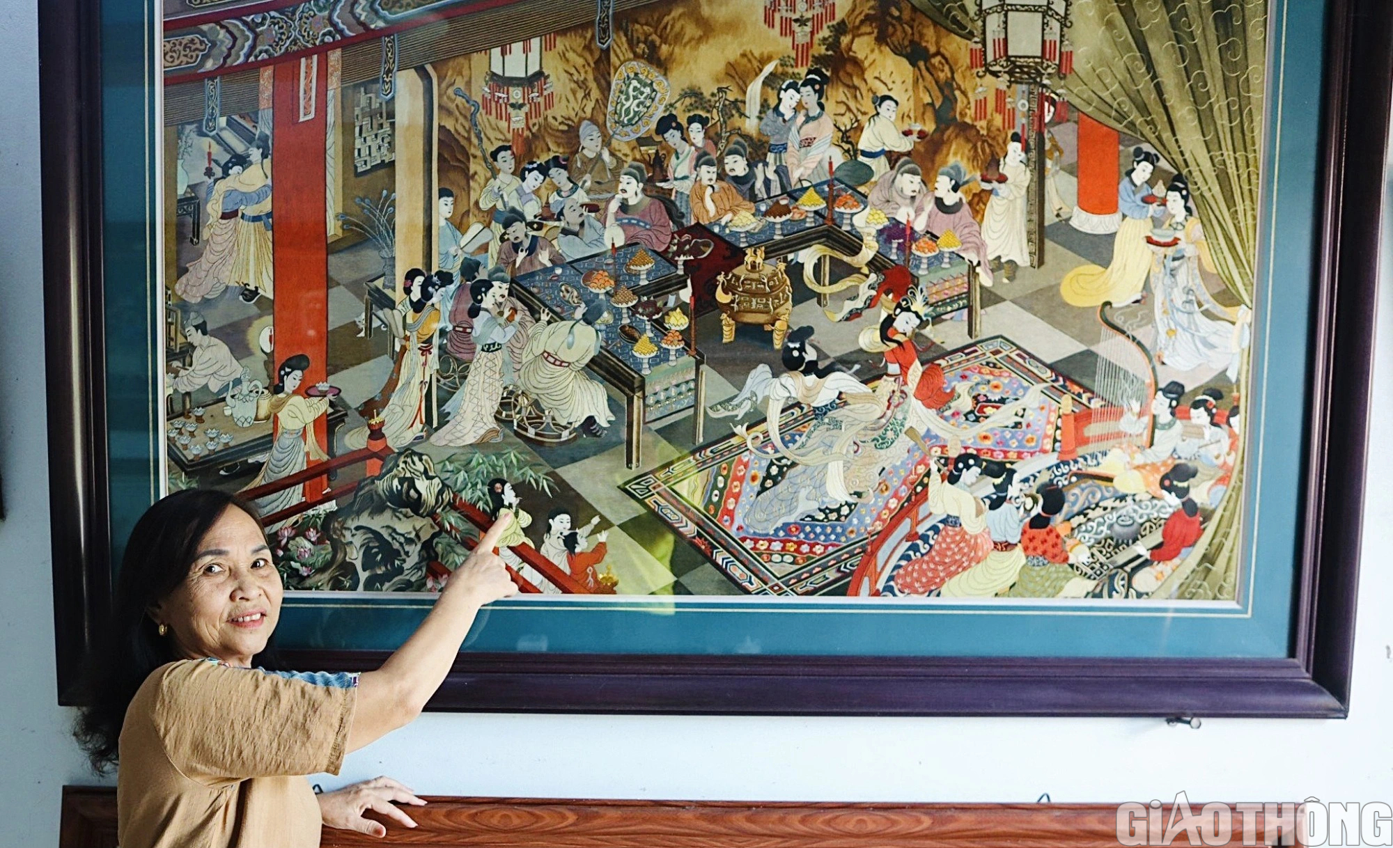 Hồn qu&ecirc; trong những bức tranh th&ecirc;u tay - Ảnh 7.