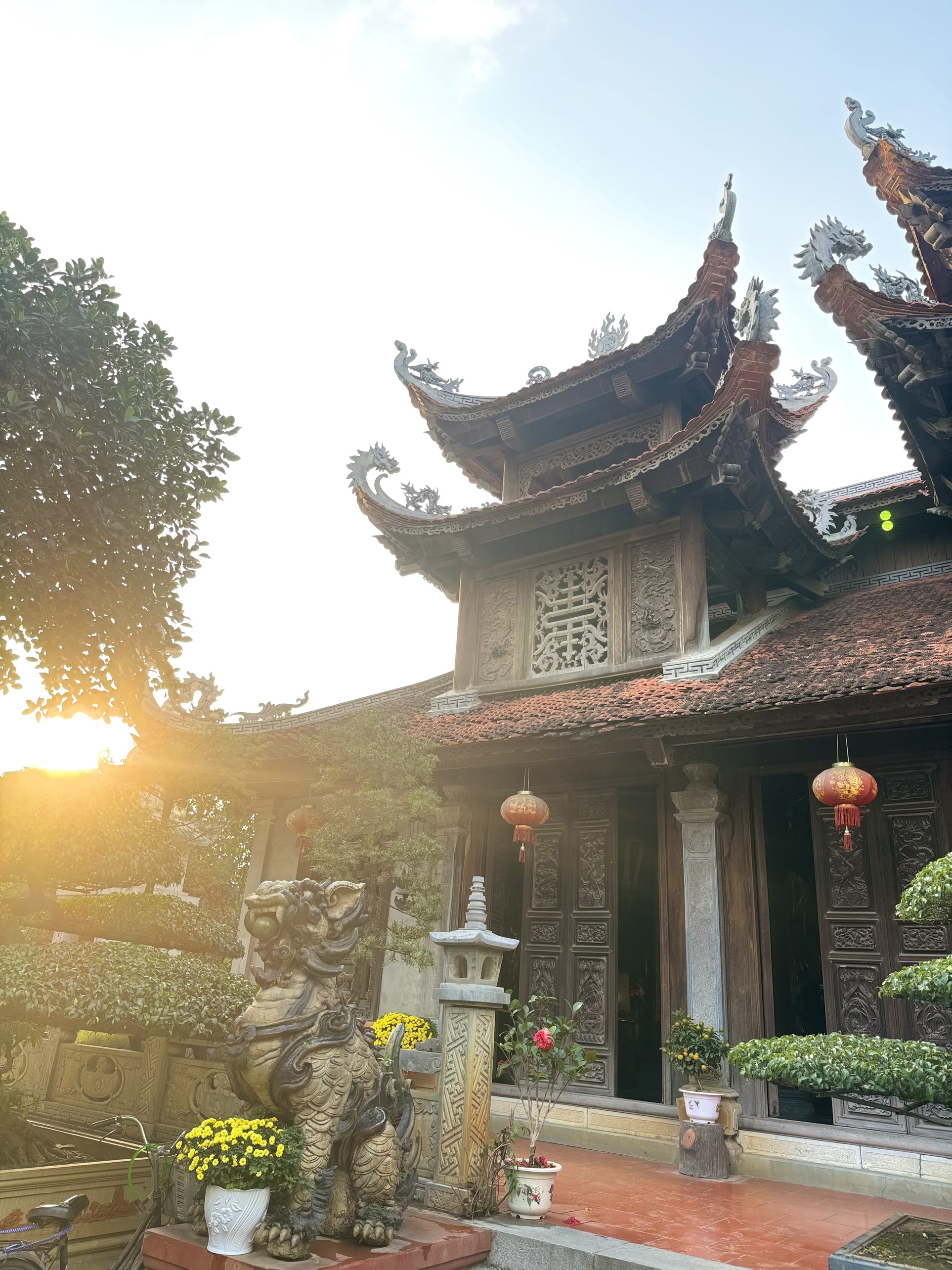 Đầu Xu&acirc;n, chi&ecirc;m ngưỡng ng&ocirc;i ch&ugrave;a cổ ngh&igrave;n năm tuổi ở Thủ đ&ocirc;- Ảnh 11.