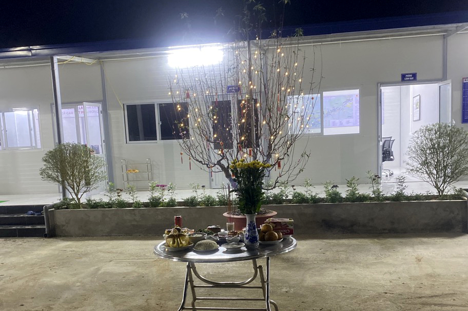 Rộn tiếng m&aacute;y tr&ecirc;n c&ocirc;ng trường cao tốc Tuy&ecirc;n Quang - H&agrave; Giang ngay đầu năm mới- Ảnh 2.