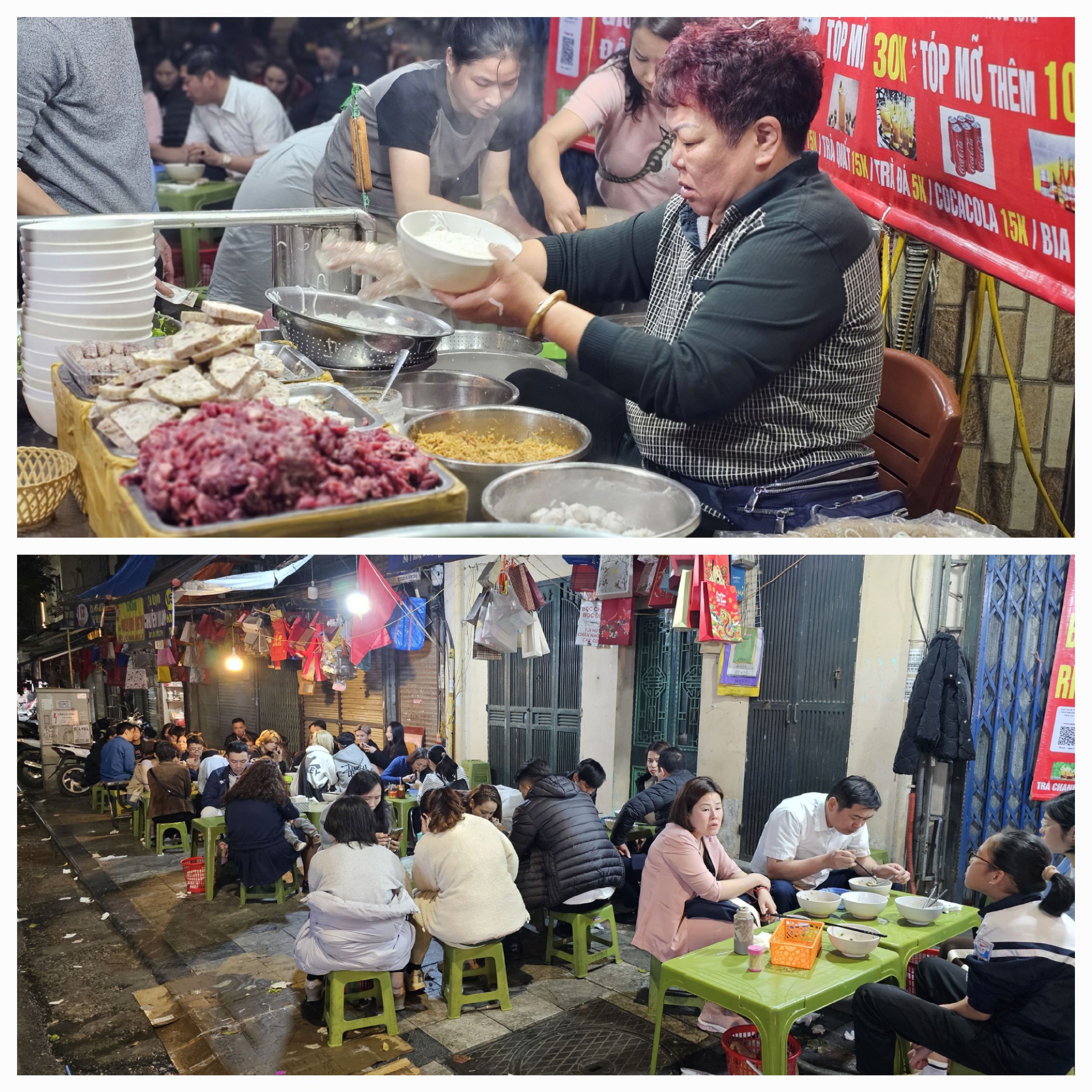 D&ograve;ng người ken k&iacute;n quanh hồ Gươm, h&agrave;ng qu&aacute;n vỉa h&egrave; phố cổ qu&aacute; tải- Ảnh 12.