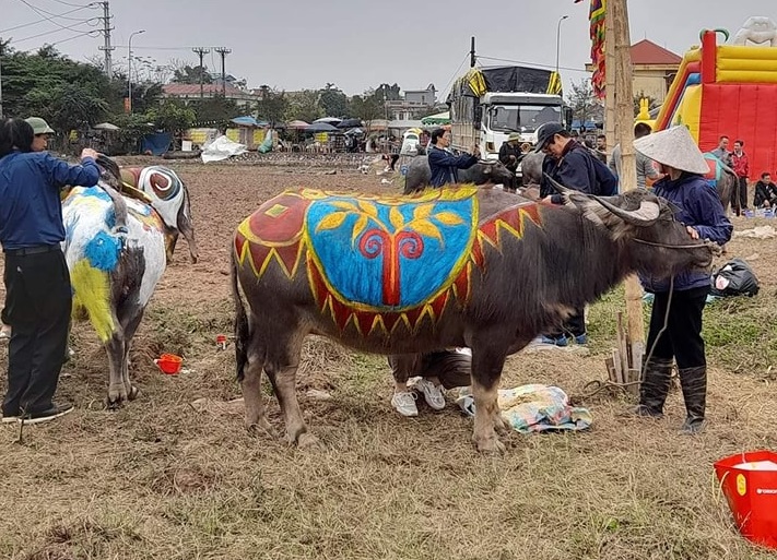 Hàng ngàn người xem vua cày ruộng tại Lễ hội Tịch điền Đọi Sơn- Ảnh 14. Hàng ngàn người xem vua cày ruộng tại Lễ hội Tịch điền Đọi Sơn- Ảnh 14.