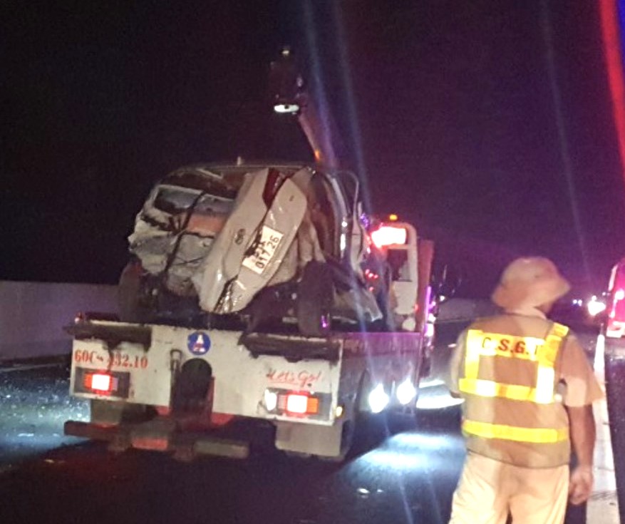 Tai nạn li&ecirc;n ho&agrave;n giữa 4 &ocirc; t&ocirc; tr&ecirc;n cao tốc Phan Thiết - Dầu Gi&acirc;y- Ảnh 3.