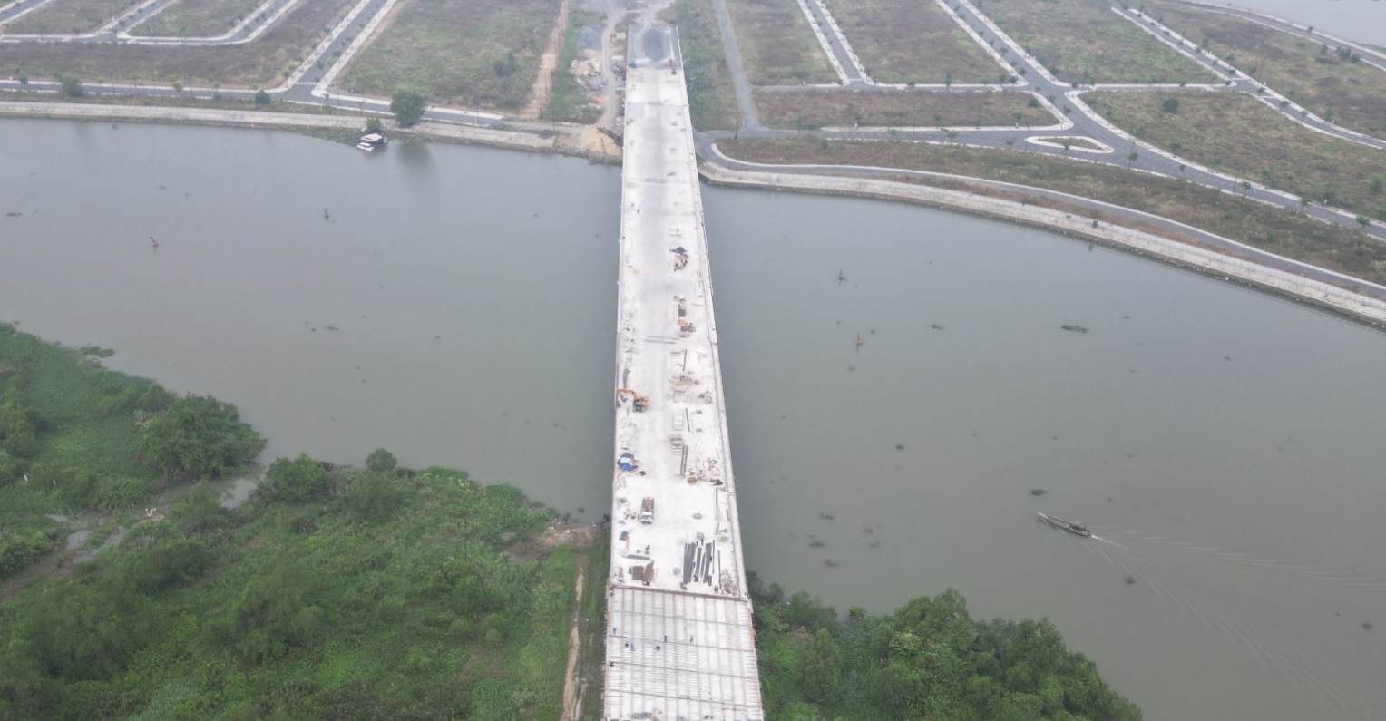 Cầu Vàm Cái Sứt tại Đồng Nai khi nào hoàn thành?- Ảnh 1. Cầu Vàm Cái Sứt tại Đồng Nai khi nào hoàn thành?- Ảnh 1.