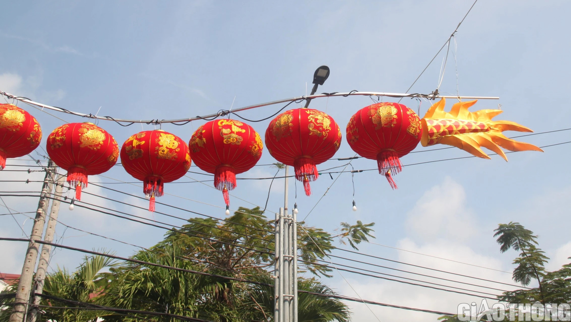 Ngắm rồng bay d&agrave;i hơn 80m được l&agrave;m từ 130 lồng đ&egrave;n ở Bạc Li&ecirc;u- Ảnh 4.