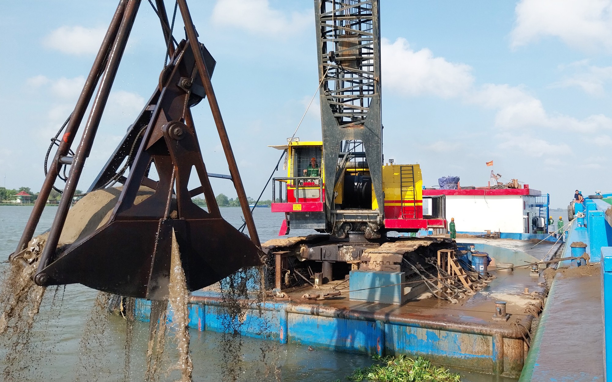 Tổng quan nguồn c&aacute;t đắp nền cấp cho cao tốc Cần Thơ - C&agrave; Mau