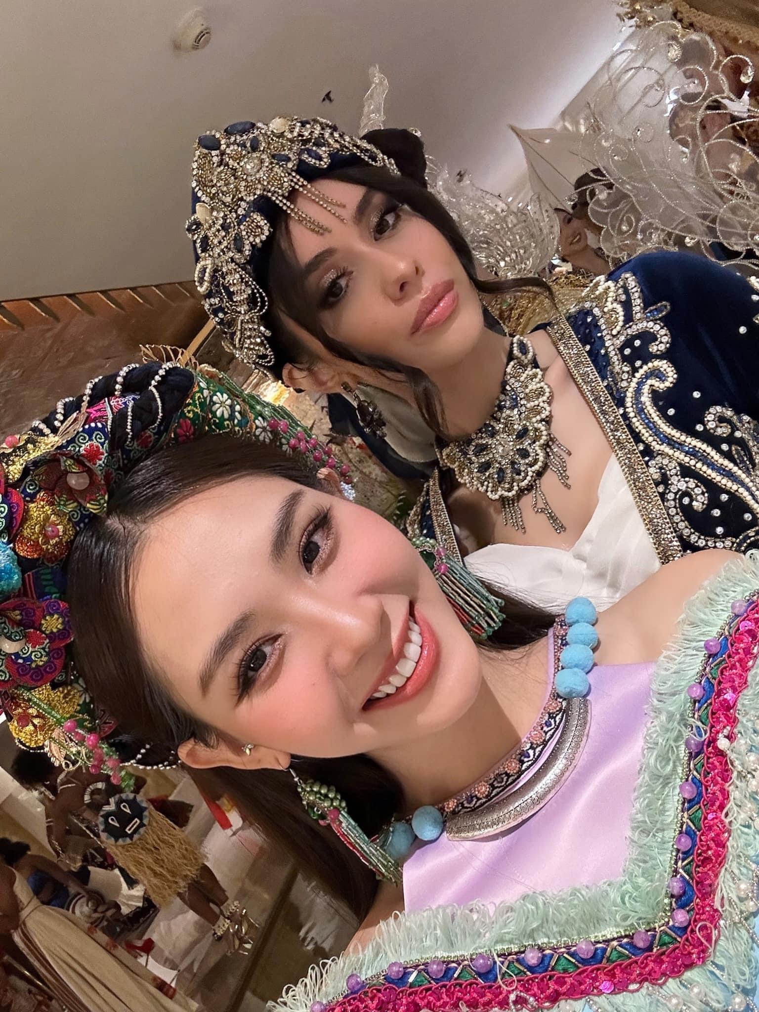 Hoa hậu Mai Phương ch&agrave;o s&acirc;n ấn tượng, năng nổ tại nh&agrave; chung Miss World 71- Ảnh 2.